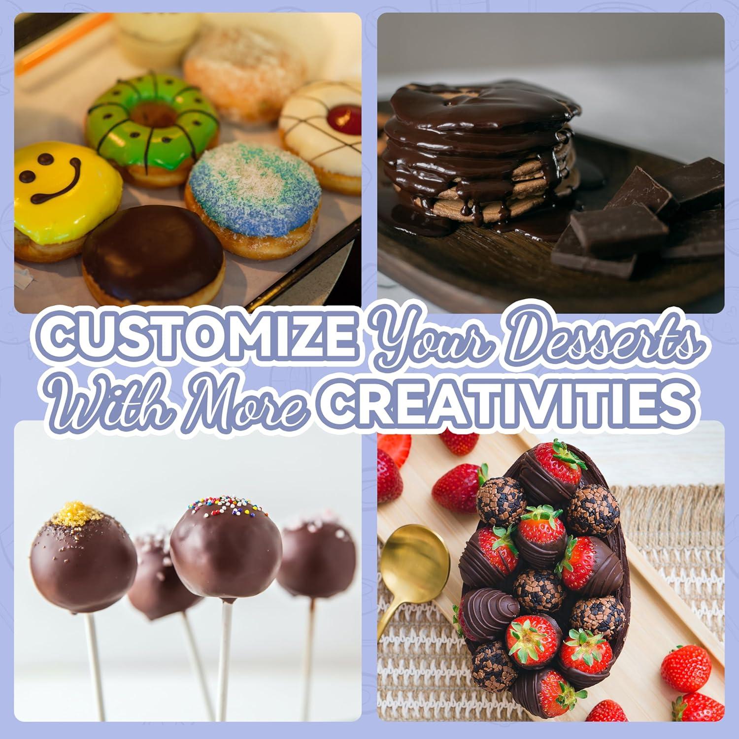 Olla de Derretir Chocolate Party Desserts 2.5 Tazas Aqua