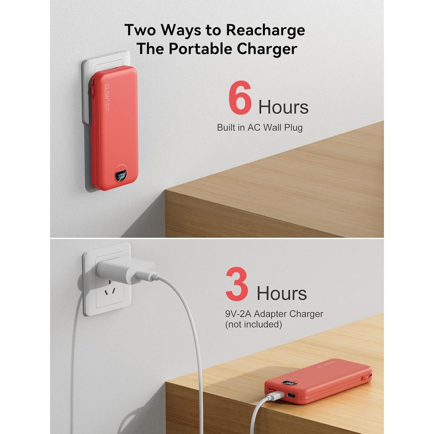 Banco de Energía 12000mAh Dongguan Cargador Rápido USB-C