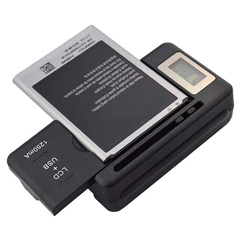 Cargador de Batería Universal LCD RIJER Y-108 para Móviles