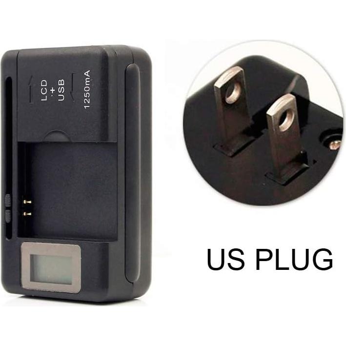 Cargador de Batería Universal LCD RIJER Y-108 para Móviles