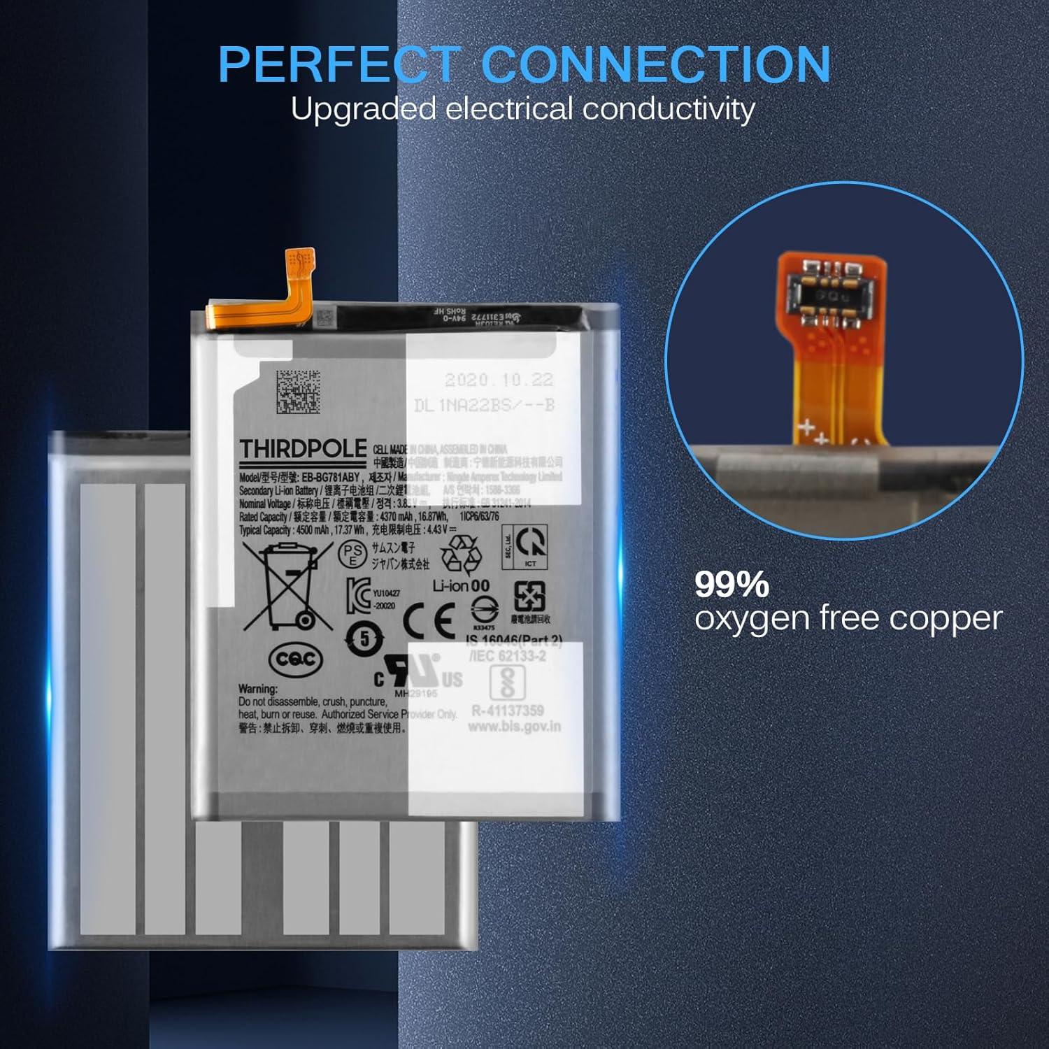 Batería de Reemplazo Samsung Galaxy S20 FE/A52 4500mAh THIRDPOLE