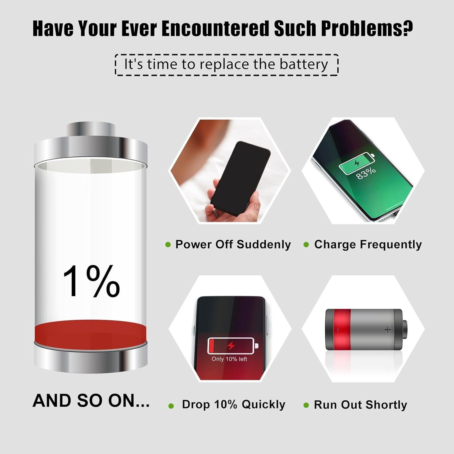 Batería Recargable BLP829 OnePlus 9 2200mAh Li-Polímero