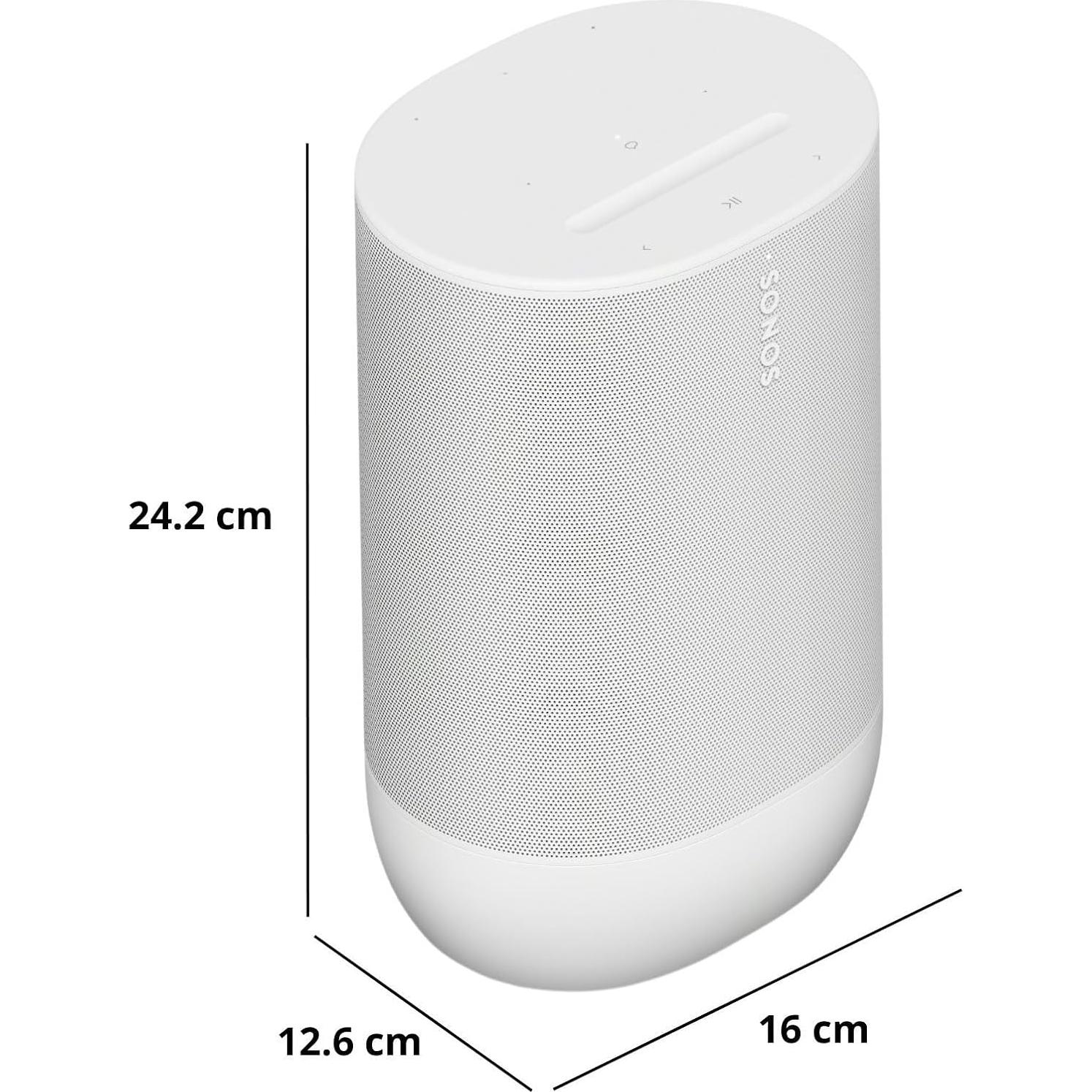 Altavoz Bluetooth Sonos Move 2 - Blanco - 24h de batería