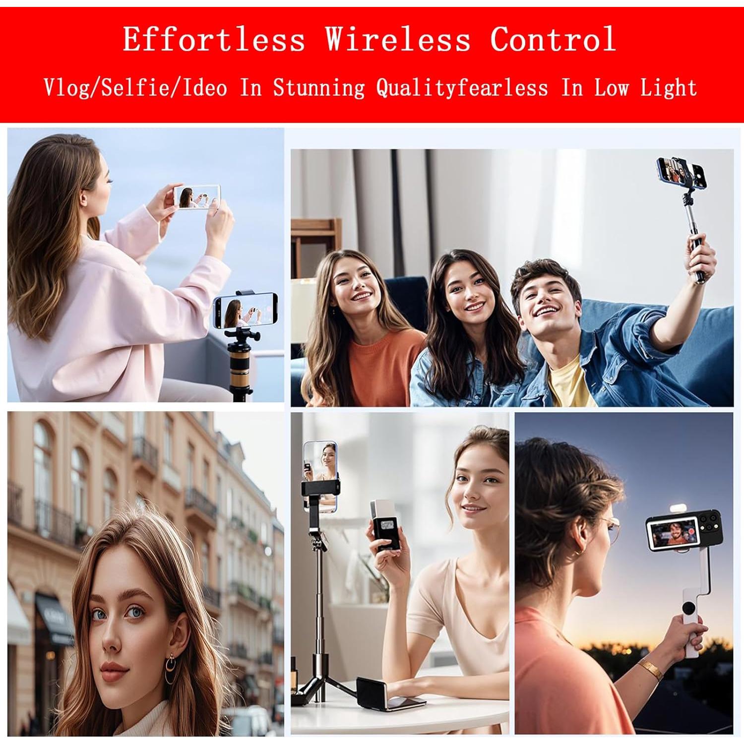 Monitor de Vlog Selfie Inalámbrico Kimlong 4" HD Magnético