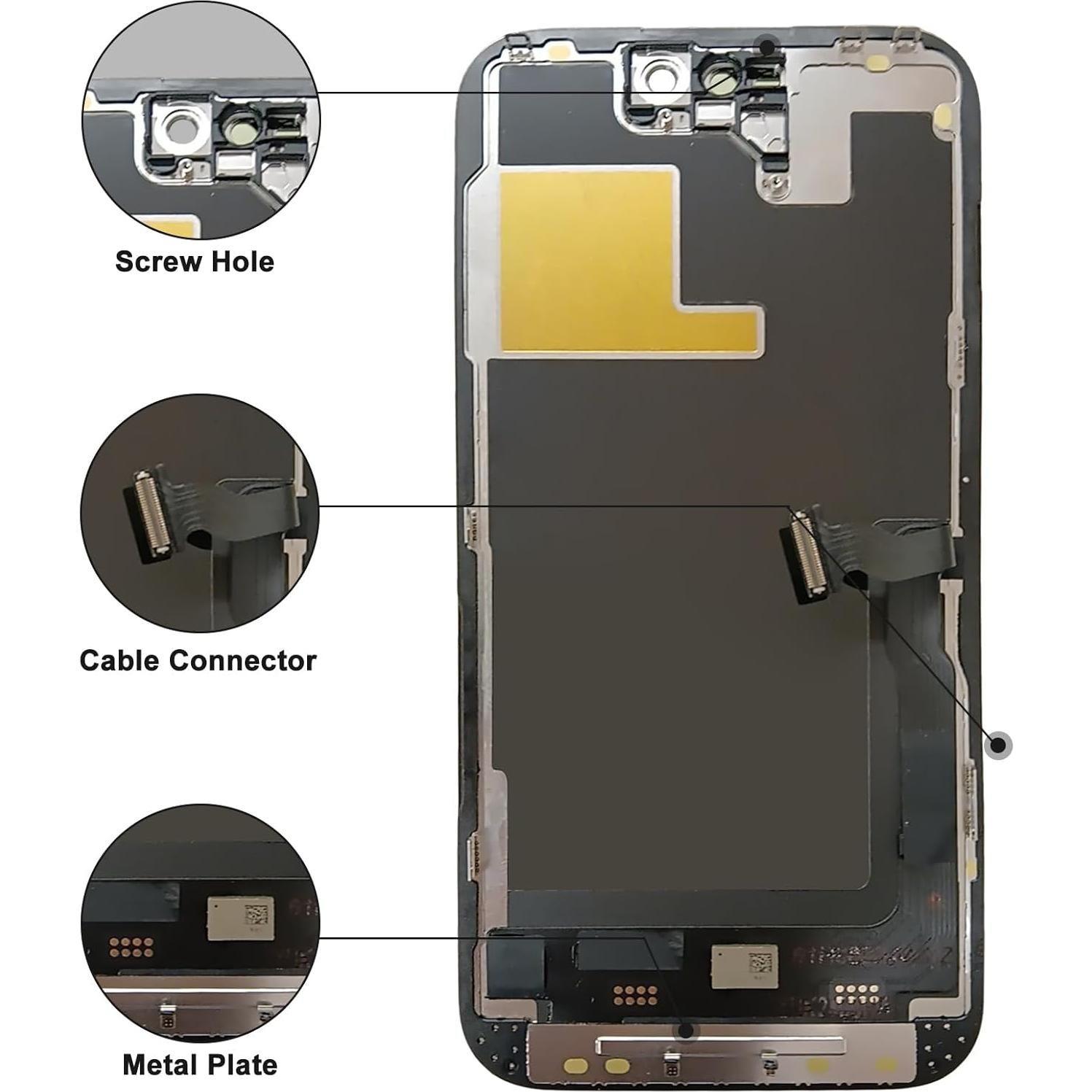 Reemplazo Pantalla LCD iPhone 14 Pro 6.1" NB+ con Herramientas