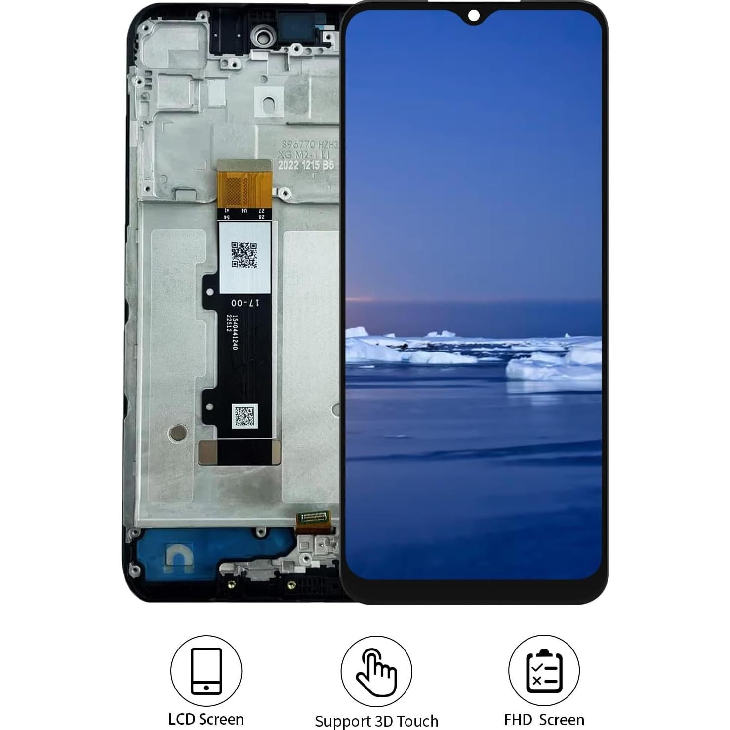 Reemplazo Pantalla LCD con Marco para Motorola Moto G Play 2023