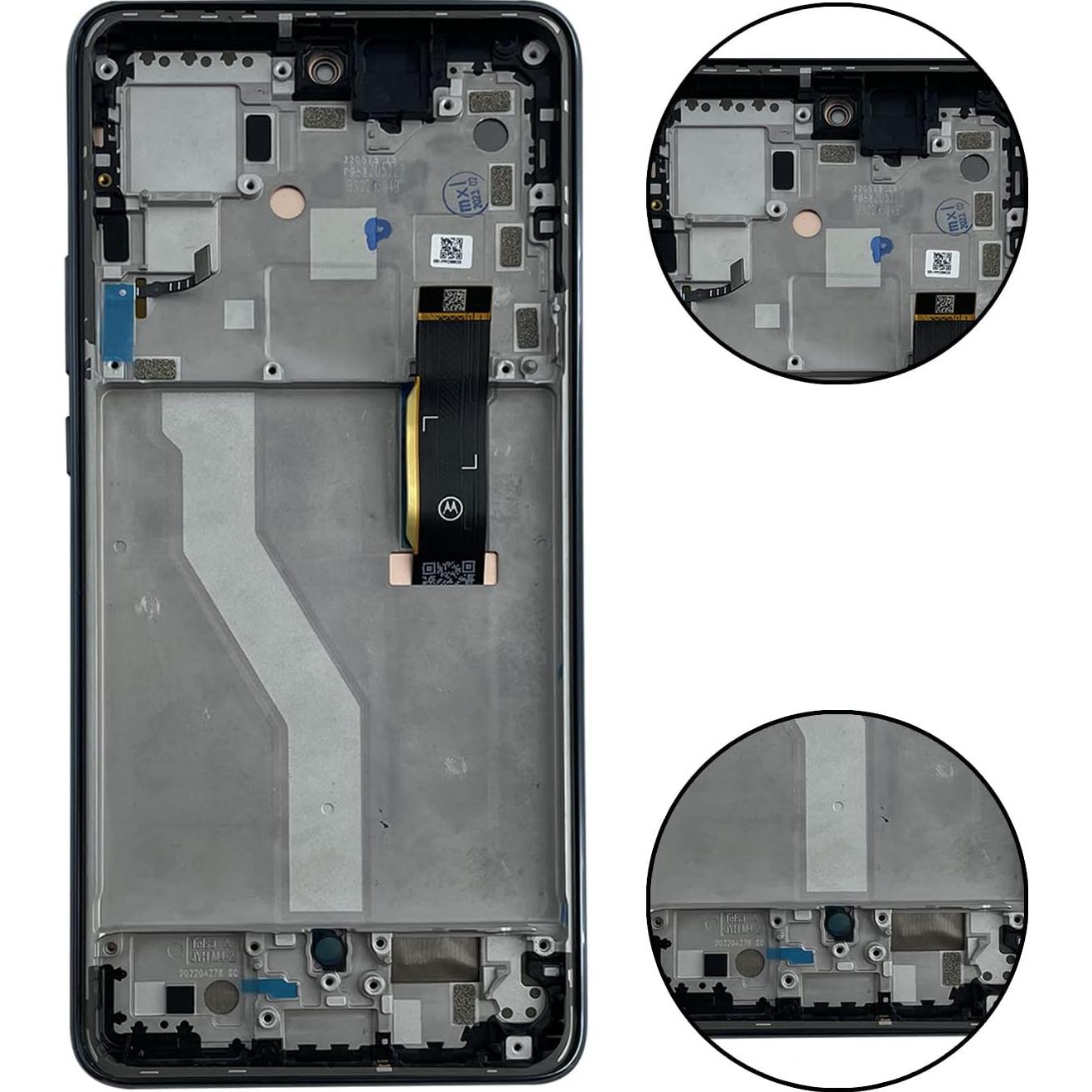 Reemplazo Pantalla Táctil con Marco para Motorola Moto Edge 2022