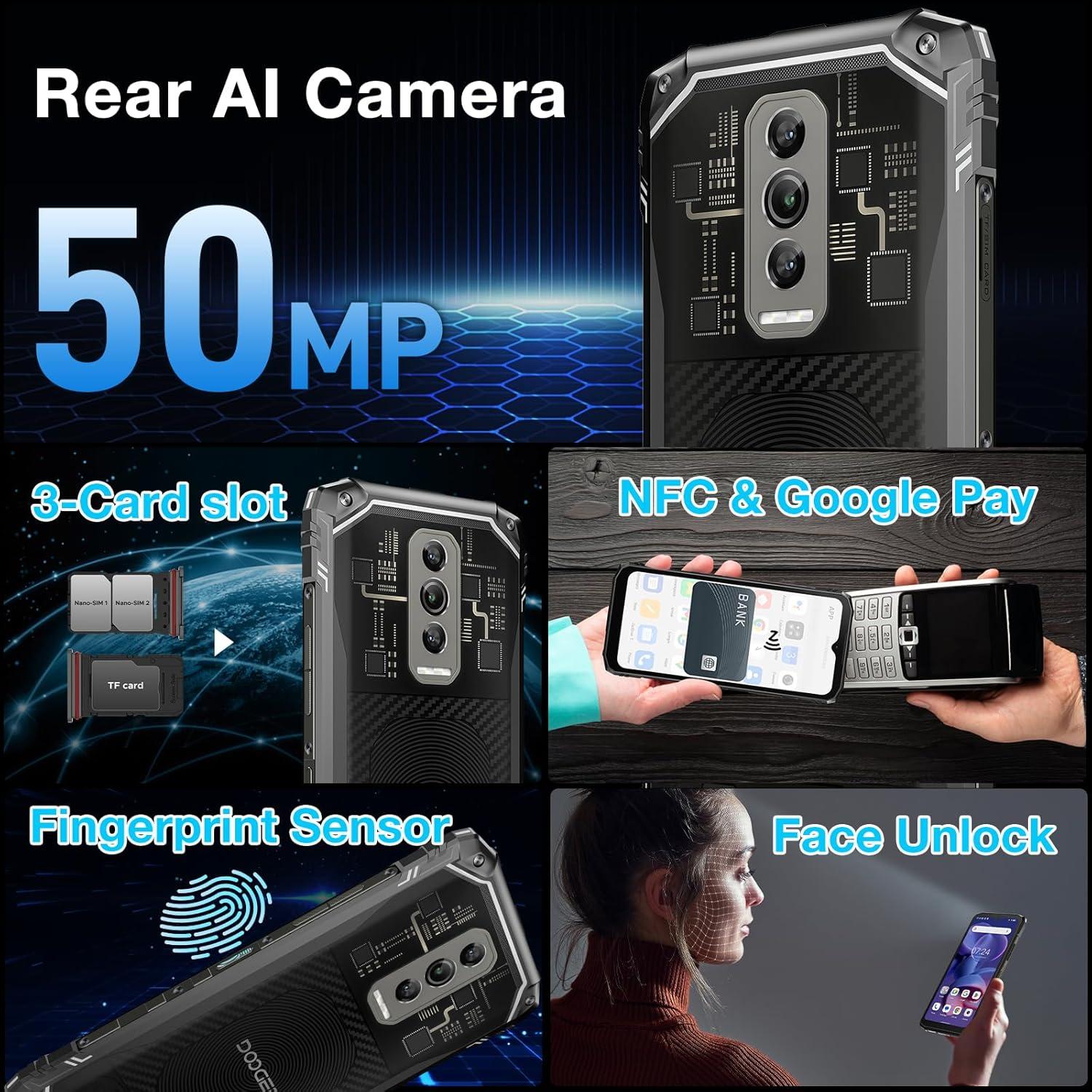 DOOGEE Blade 10 Ultra Teléfono Rugerizado 20GB RAM 256GB ROM