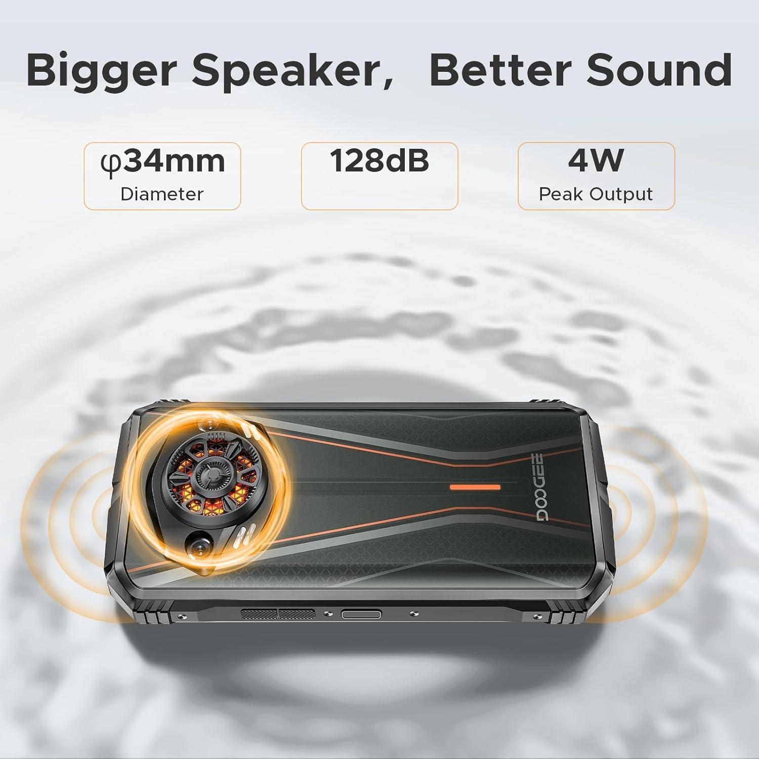 DOOGEE S Punk Pro 2025 Teléfono Resistente 20GB 512GB 128dB