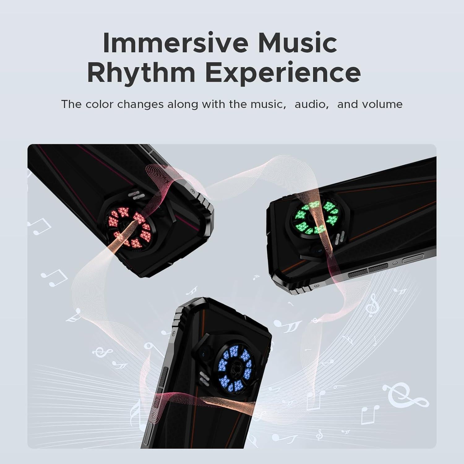 DOOGEE S Punk Pro 2025 Teléfono Resistente 20GB 512GB 128dB