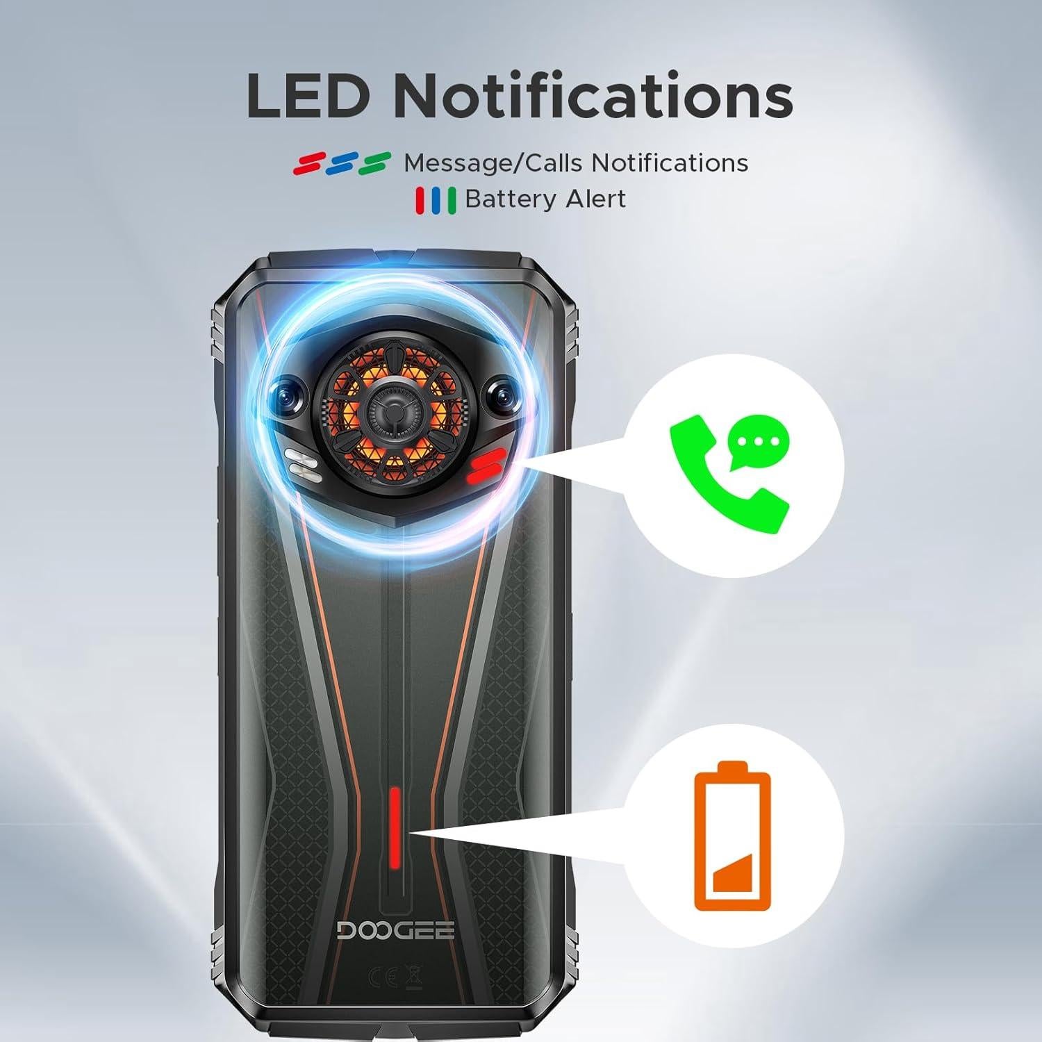 DOOGEE S Punk Pro 2025 Teléfono Resistente 20GB 512GB 128dB