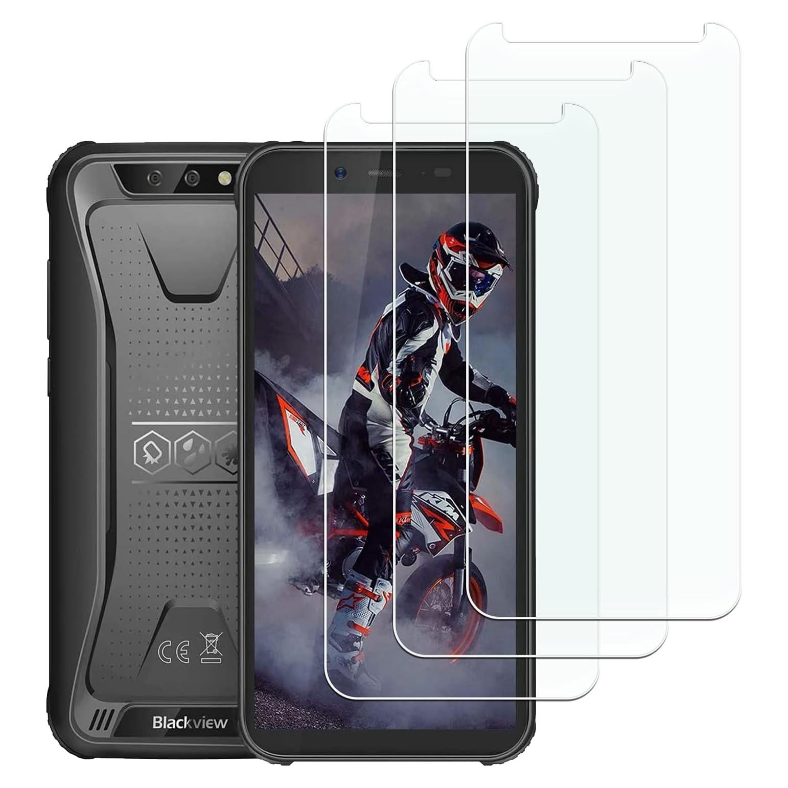 Protector de Pantalla Vidrio Templado KELOLIN para Blackview BV5500 Plus