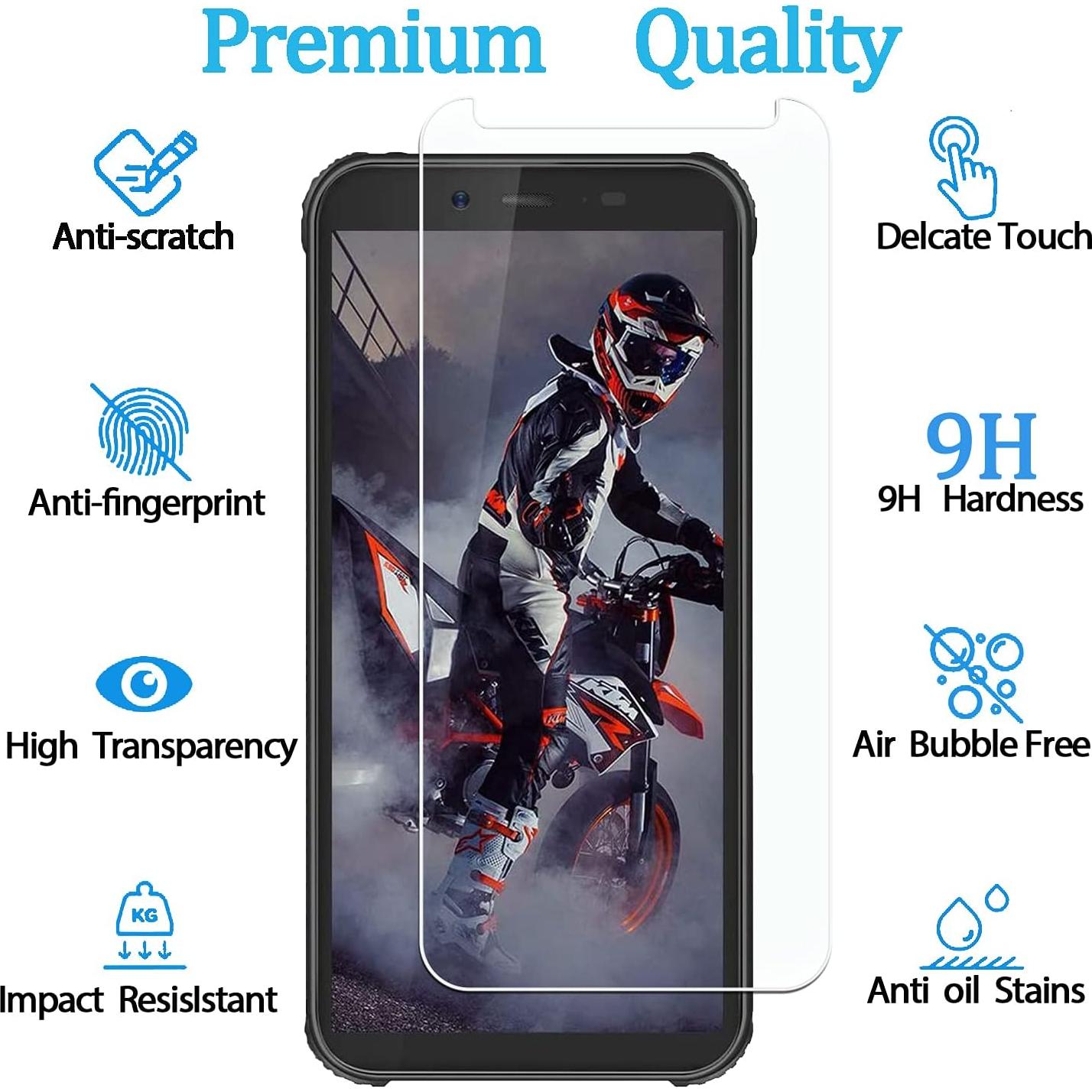 Protector de Pantalla Vidrio Templado KELOLIN para Blackview BV5500 Plus