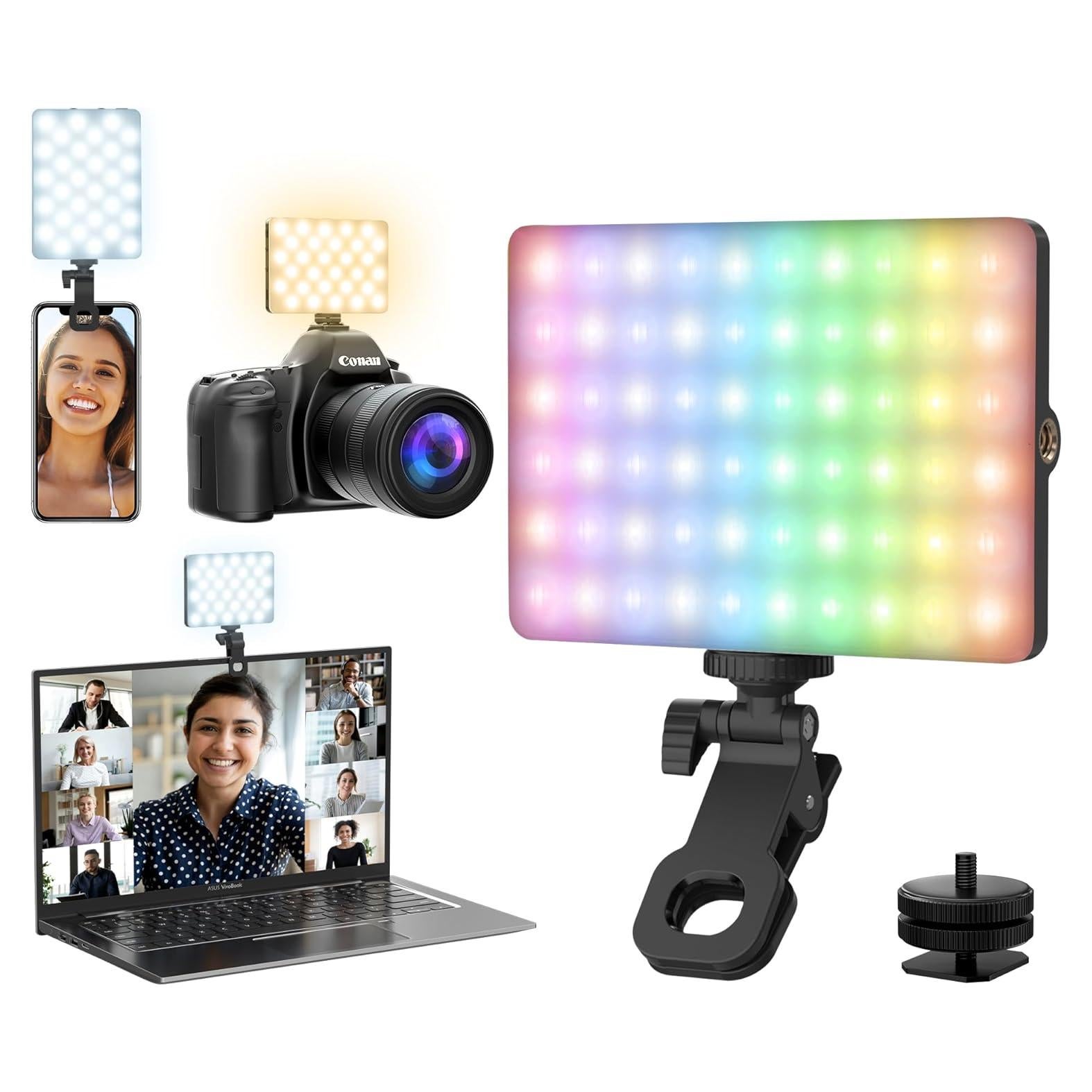 Luz Selfie RGB Youlisn 90 LED Regulable 2500K-8500K