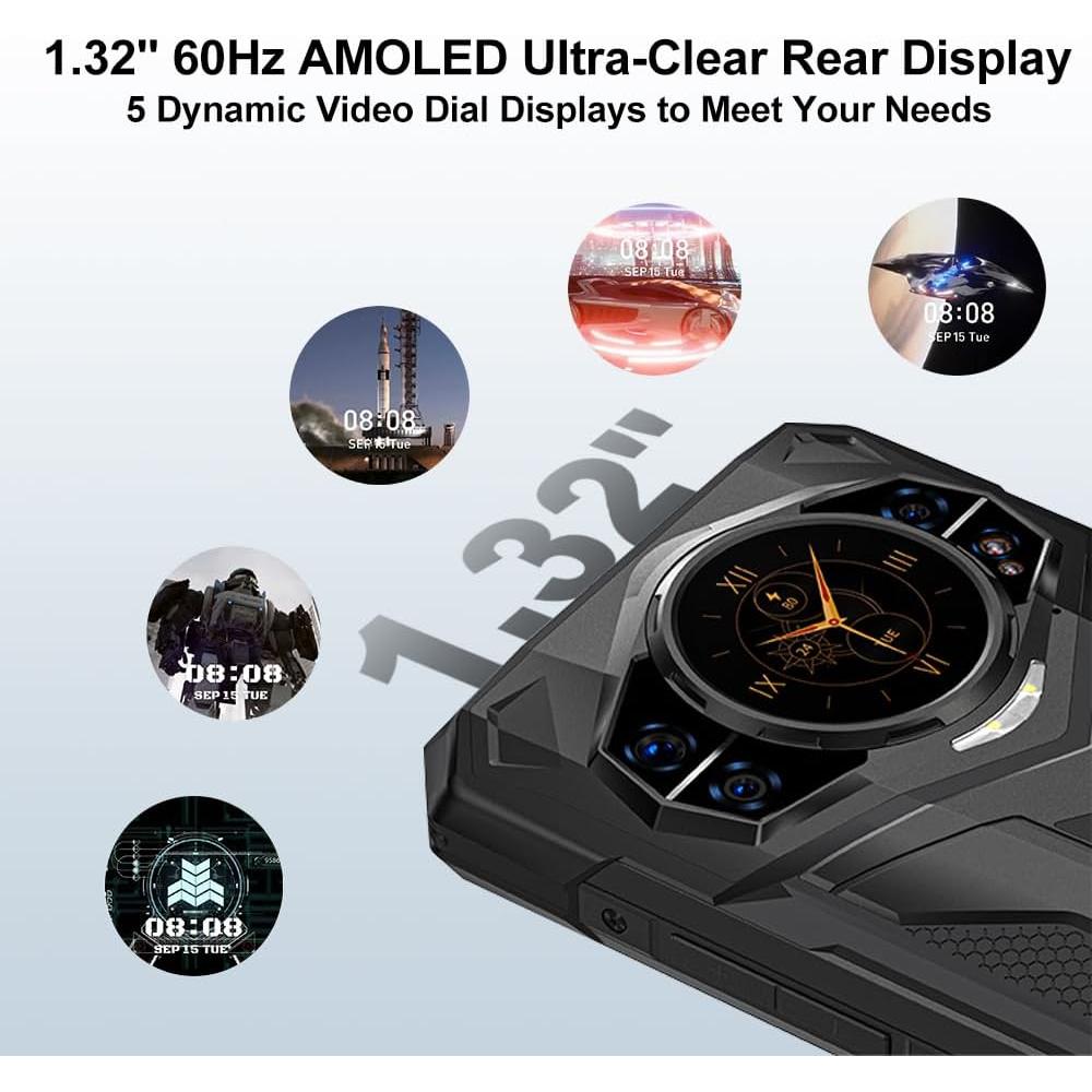 DOOGEE S200 Plus 5G Teléfono Resistente 11000mAh 36GB/512GB