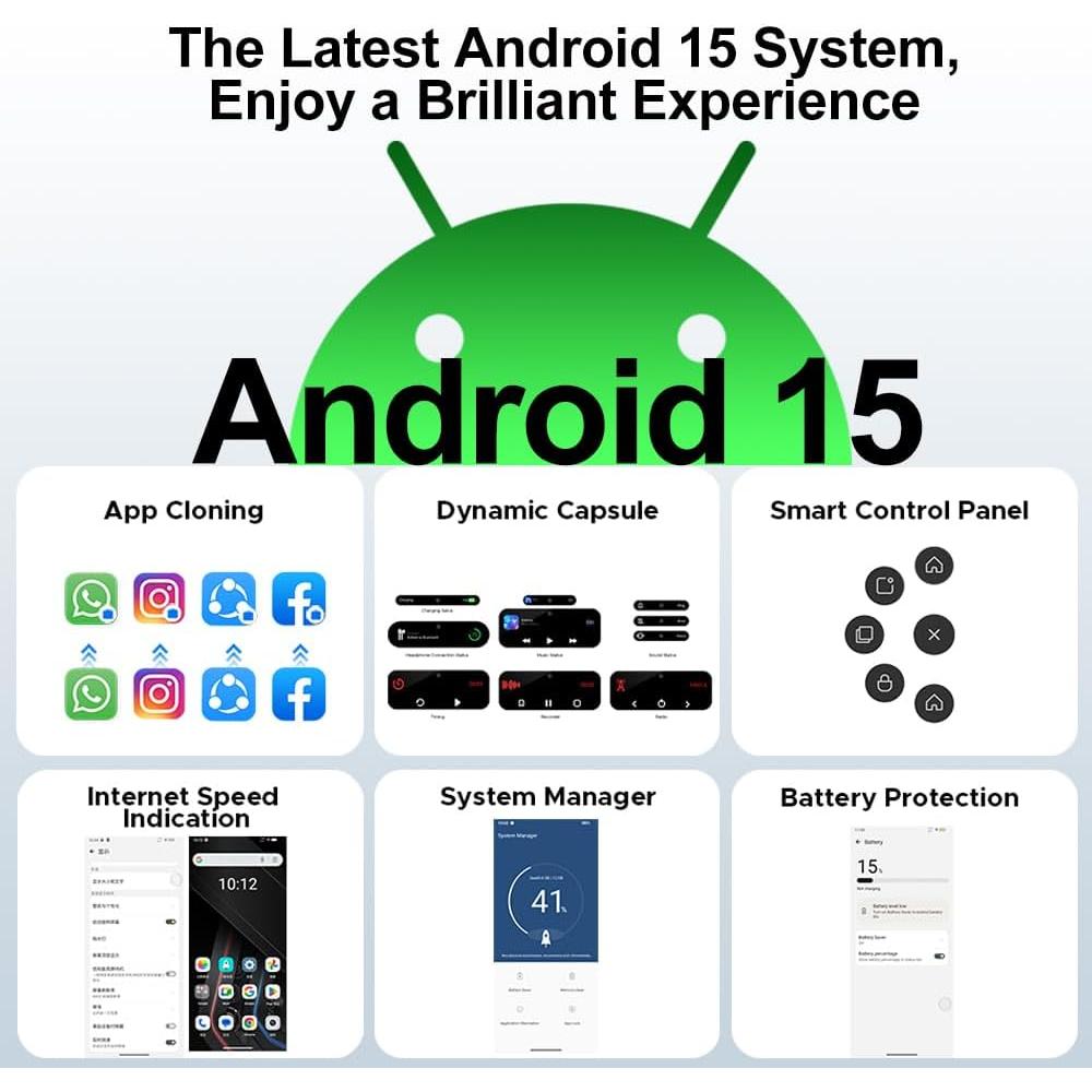 DOOGEE S200 Plus 5G Teléfono Resistente 11000mAh 36GB/512GB