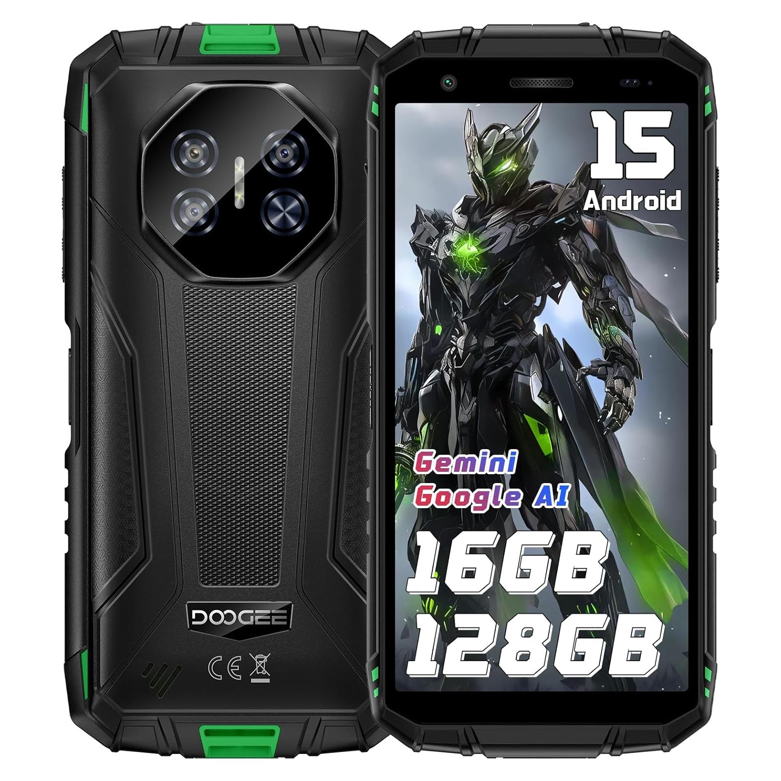 DOOGEE Fire 3 Pro Teléfono Resistente 5.5" 16GB+128GB IP68