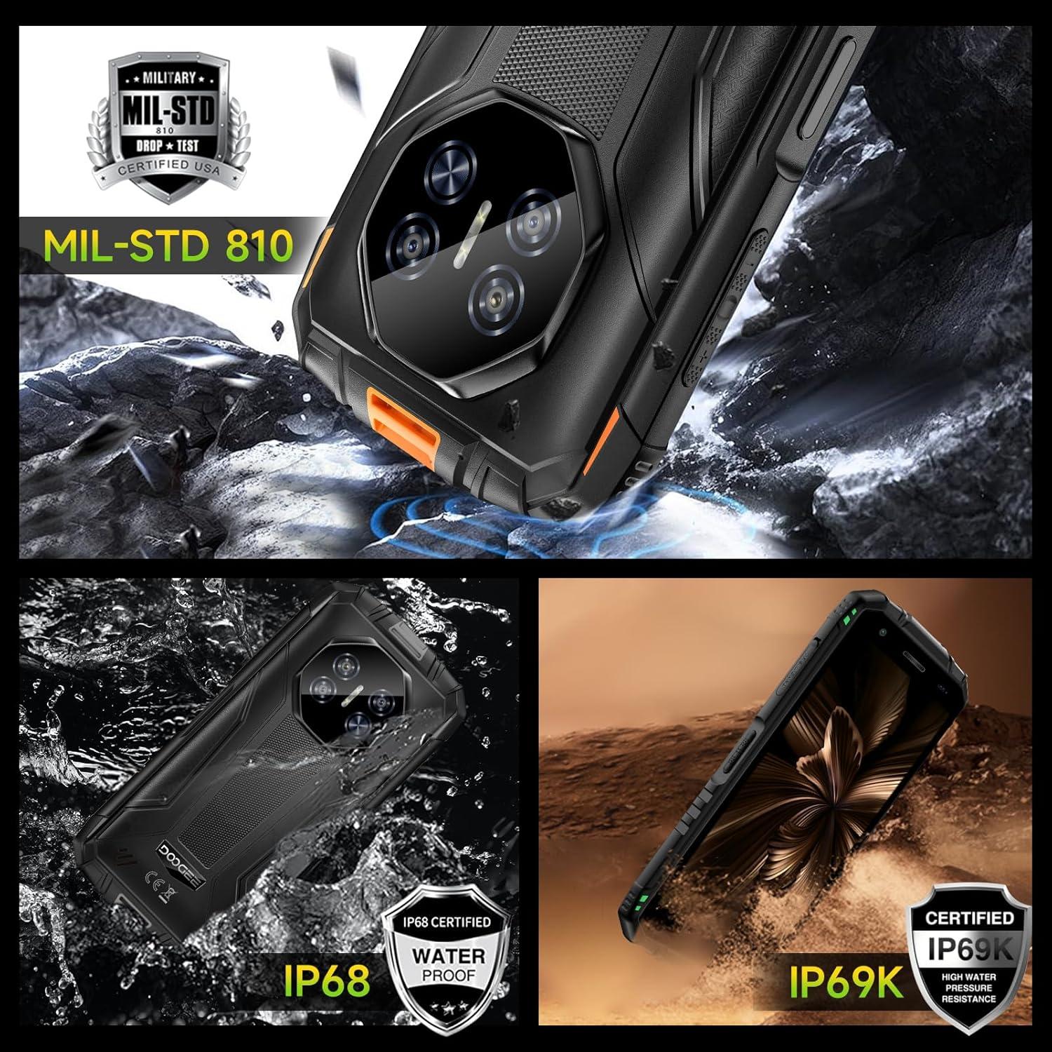 DOOGEE Fire 3 Pro Teléfono Resistente 5.5" 16GB+128GB IP68