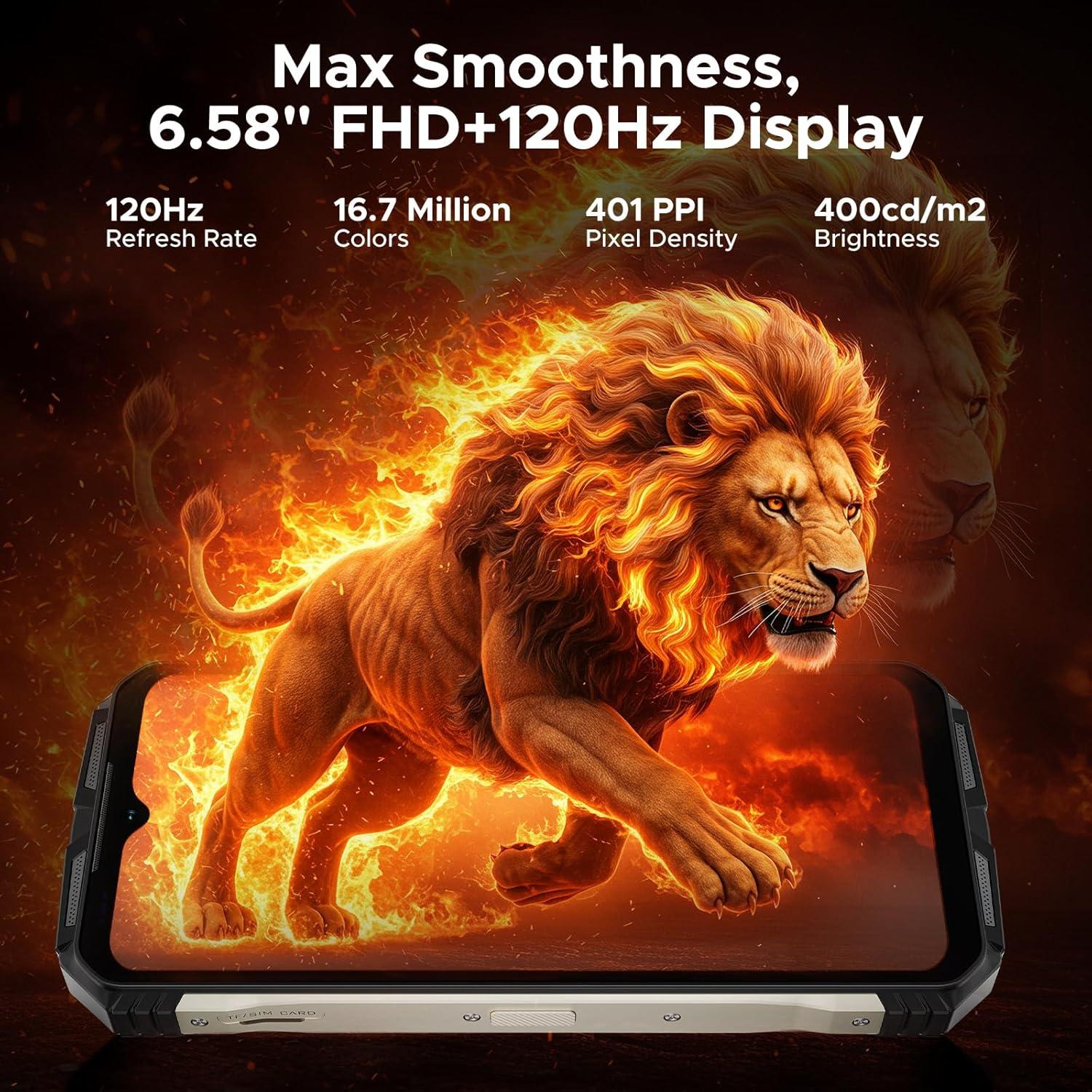 DOOGEE V Max S 5G Teléfono Resistente 22000mAh 24GB/256GB