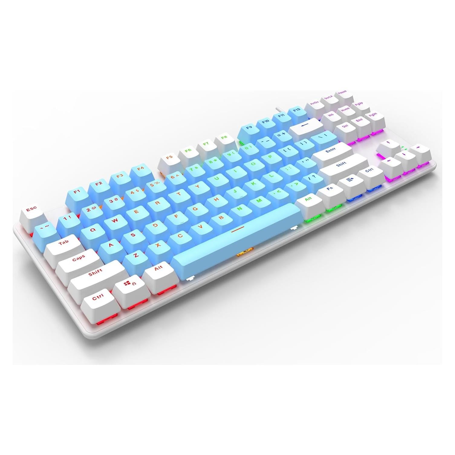 Teclado Mecánico Guangzhoushi JM-USB-JXKBLB LED 5 Colores