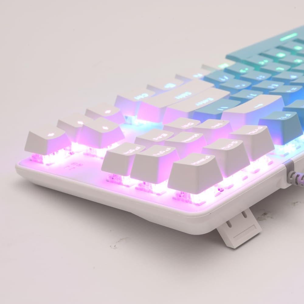 Teclado Mecánico Guangzhoushi JM-USB-JXKBLB LED 5 Colores