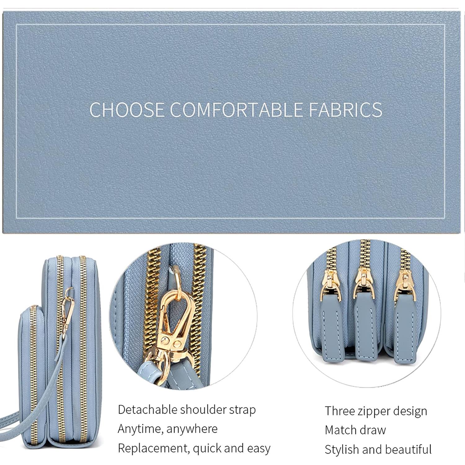 Bolsa Cruzada para Teléfono myfriday con Pantalla Táctil y Bloqueo RFID