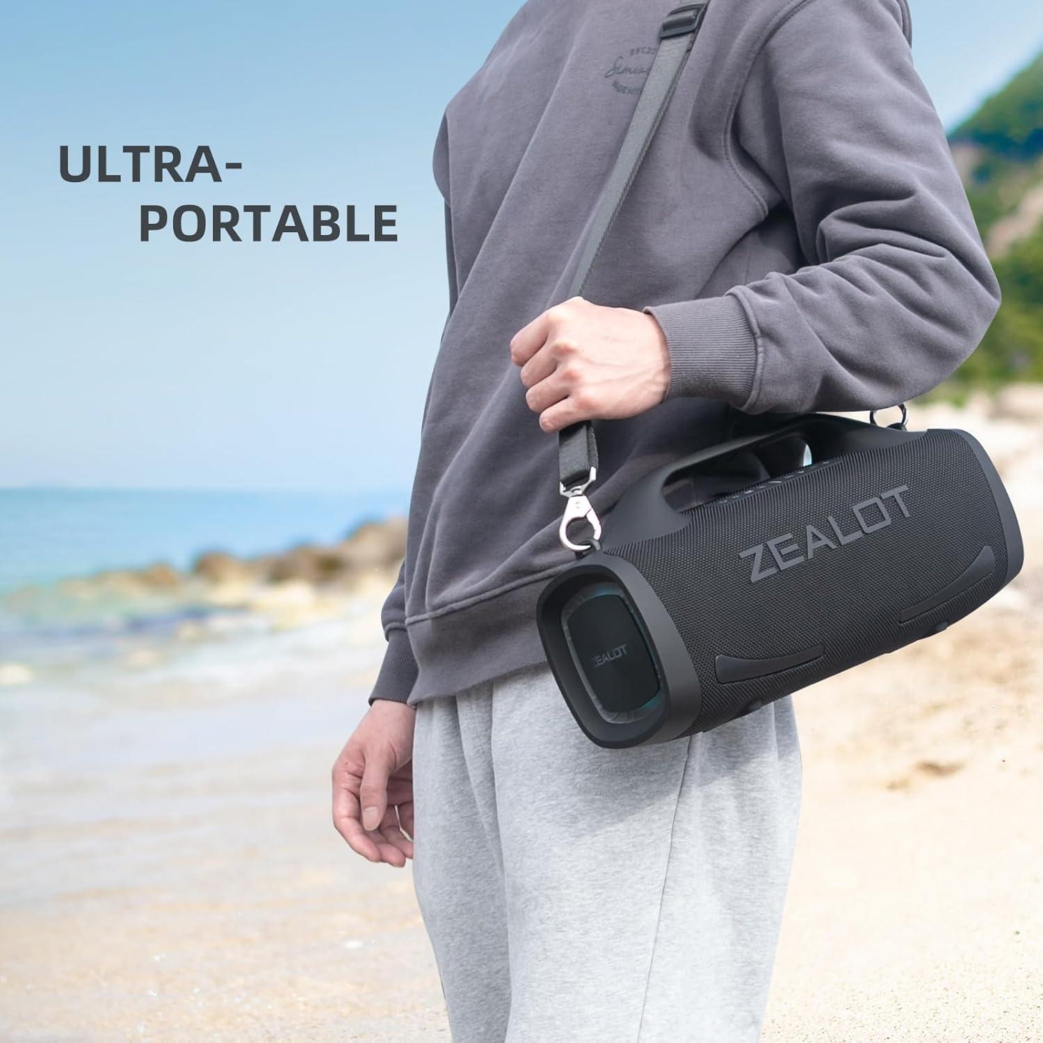 Altavoz Bluetooth ZEALOT S79 100W Impermeable 24000mAh