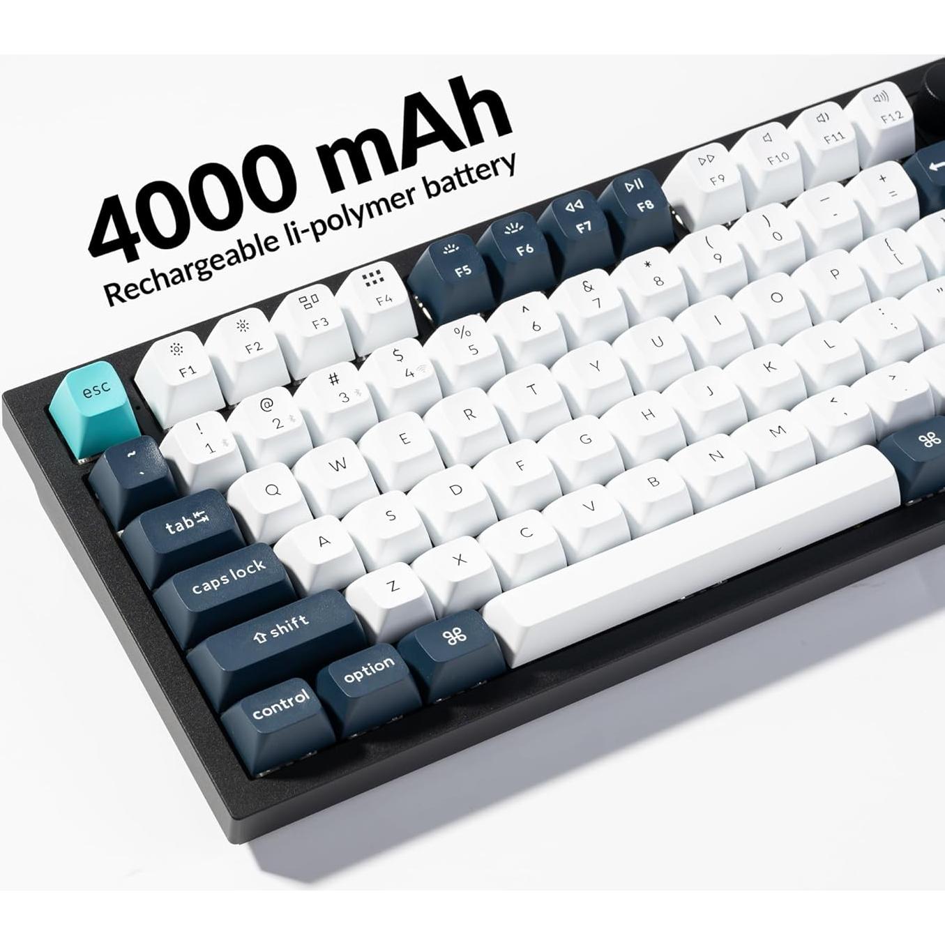 Teclado Mecánico Keychron Q6 Max RGB Inalámbrico USB-C