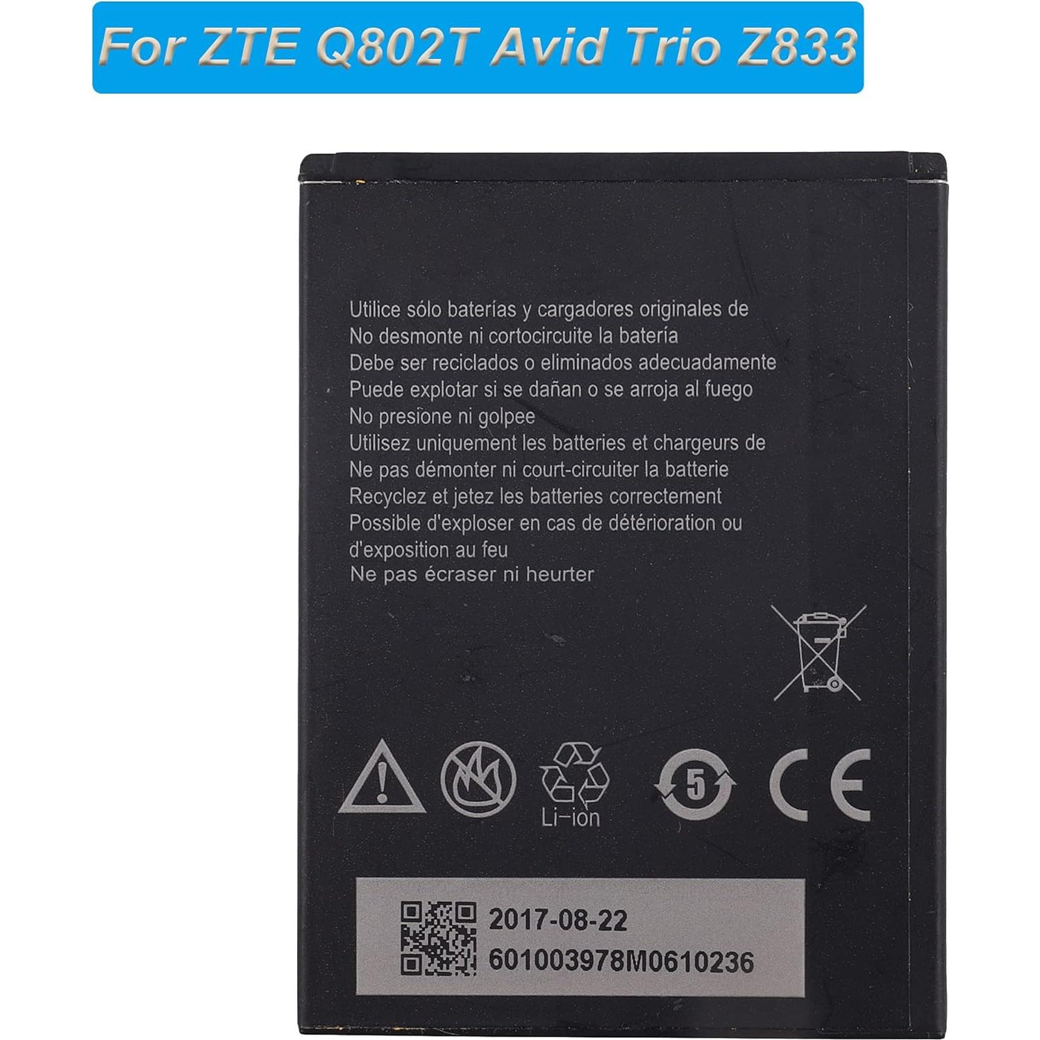 Batería de Reemplazo Li3928T44P4h735350 ZTE 2300mAh