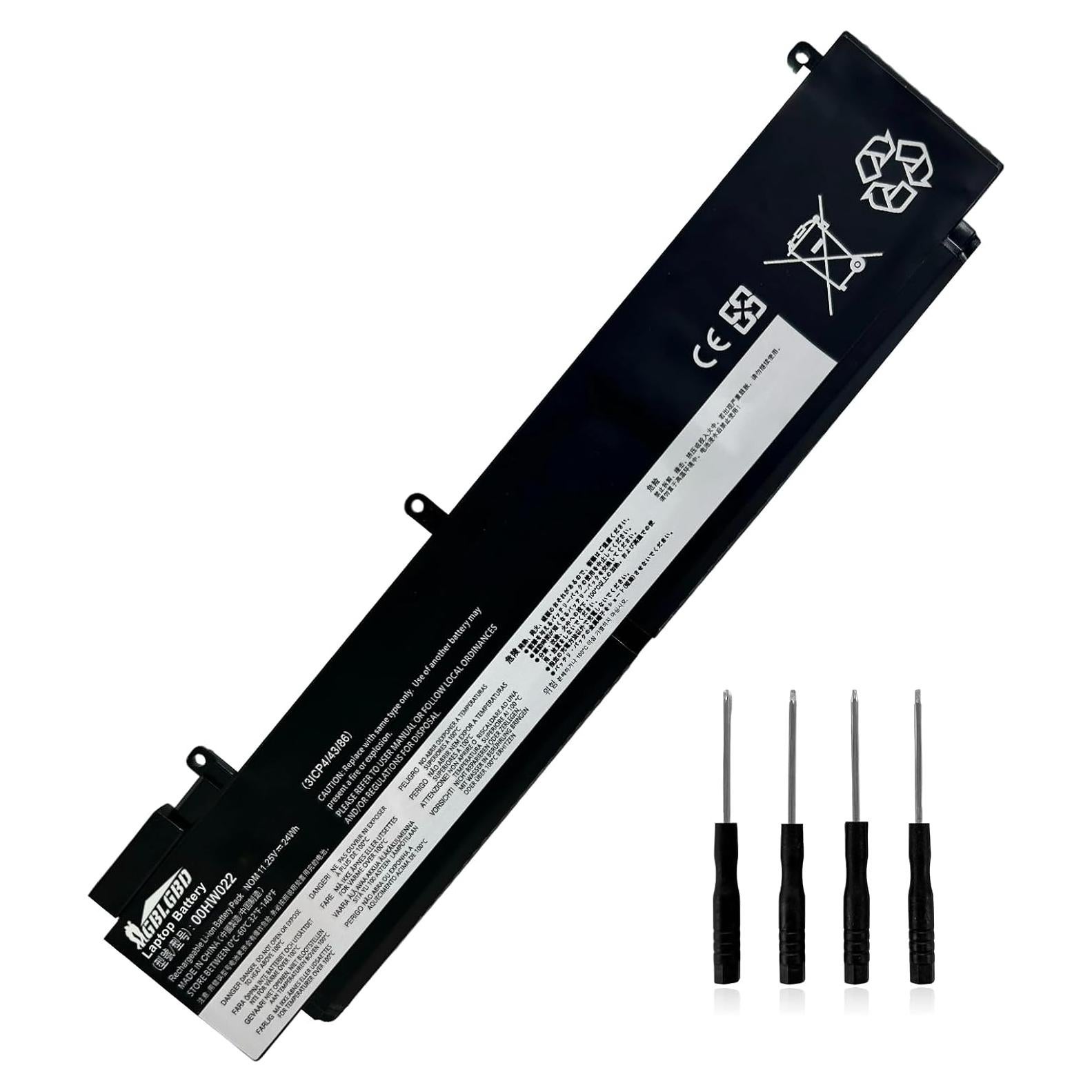 Batería de Laptop Lenovo 00HW022 24Wh 3-Celdas T460s/T470s