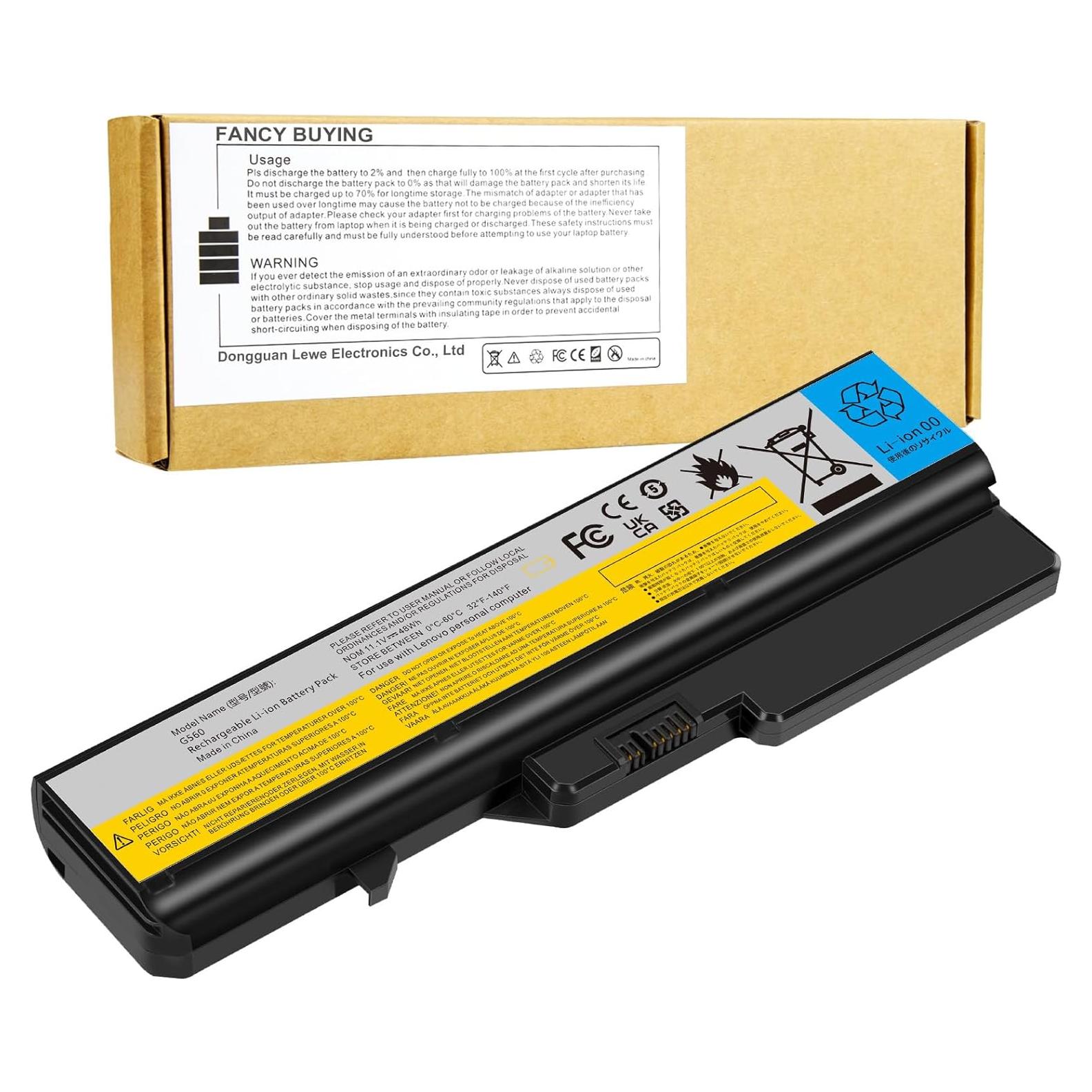 Batería de Laptop Lenovo IdeaPad 5200mAh 11.1V 6 celdas