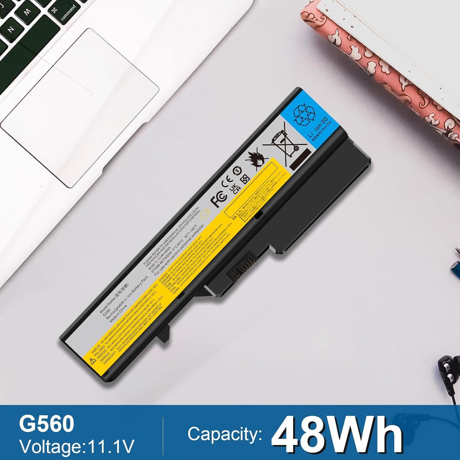 Batería de Laptop Lenovo IdeaPad 5200mAh 11.1V 6 celdas