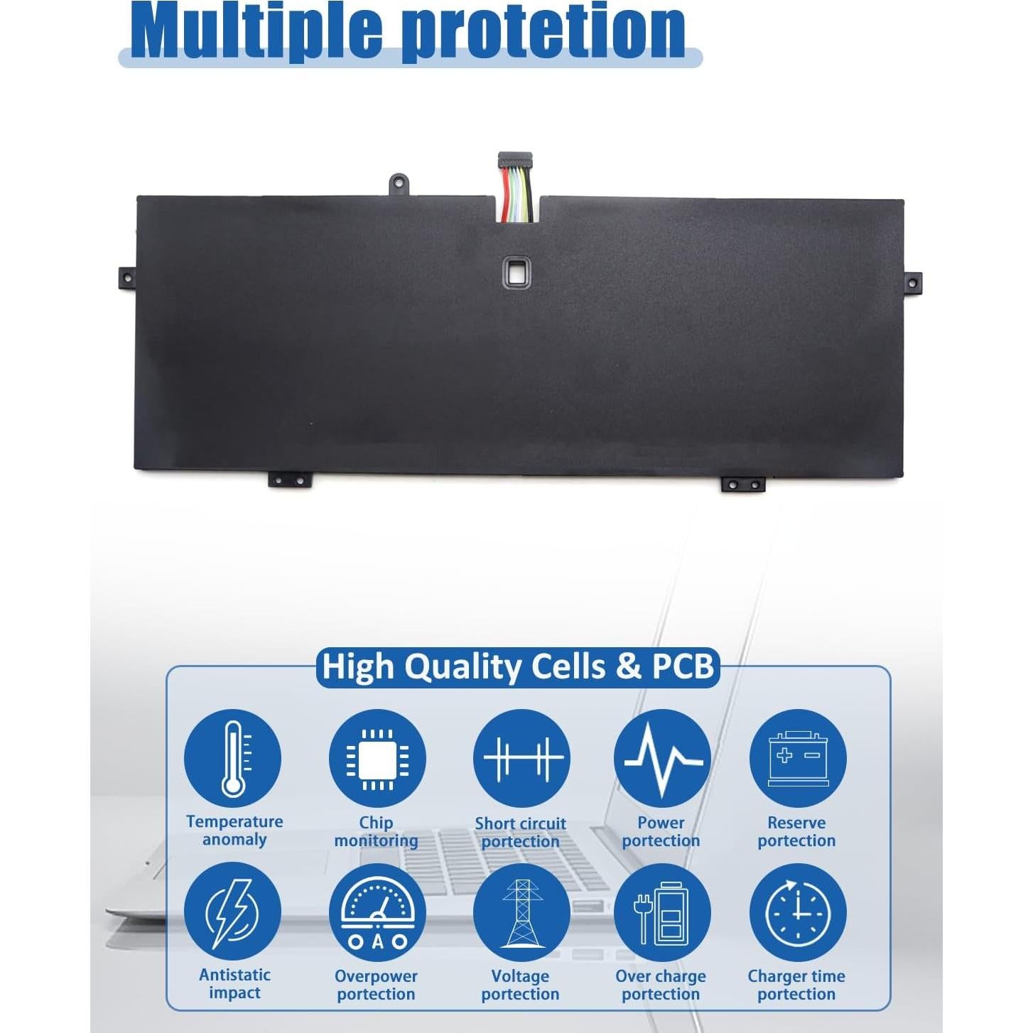 Batería de Reemplazo L21C4PH0 75Wh para Lenovo Yoga 9