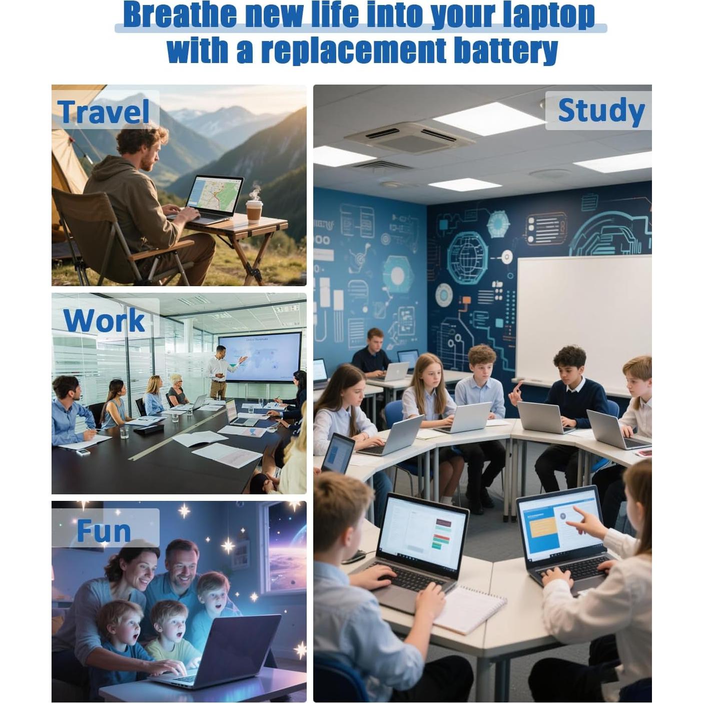 Batería de Reemplazo L21C4PH0 75Wh para Lenovo Yoga 9