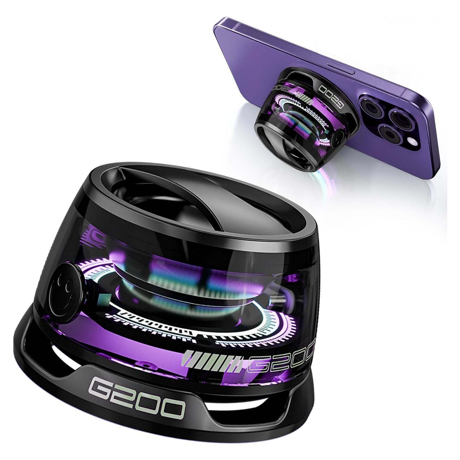 Altavoz Bluetooth G200 ZNCRSISTY Mini Portátil RGB 5W