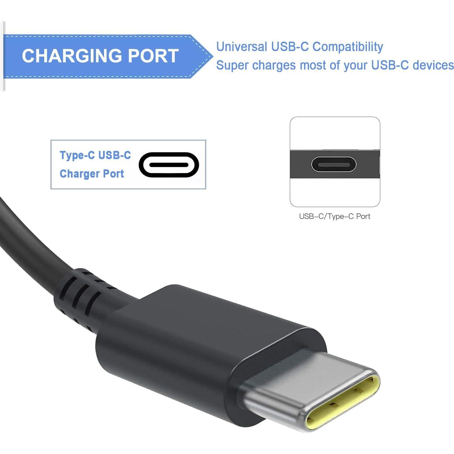 Cargador USB-C 100W Lenovo ThinkPad IdeaPad Yoga 370 920