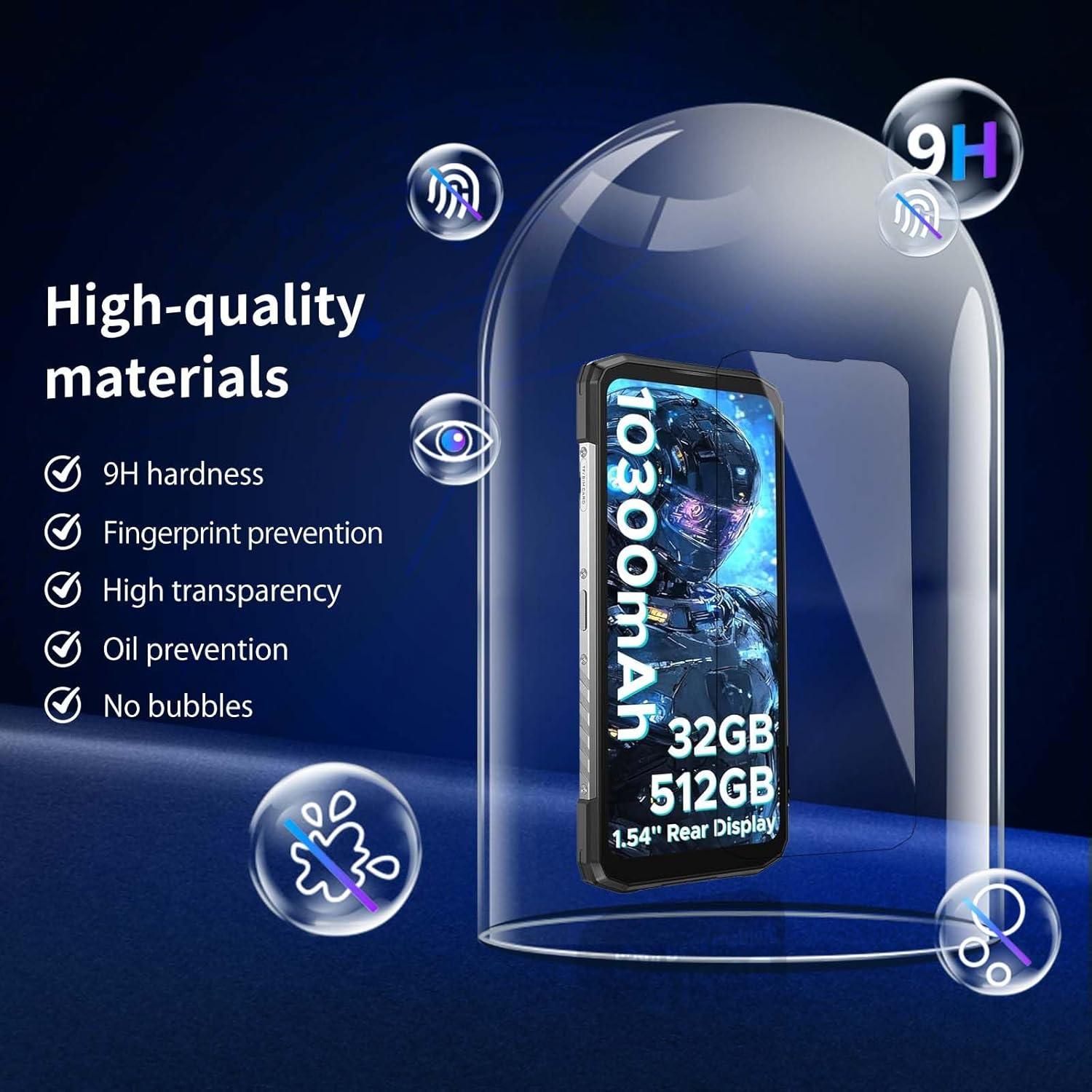 Protector de Pantalla Vidrio Templado KONXISA DOOGEE Blade 20 Ultra