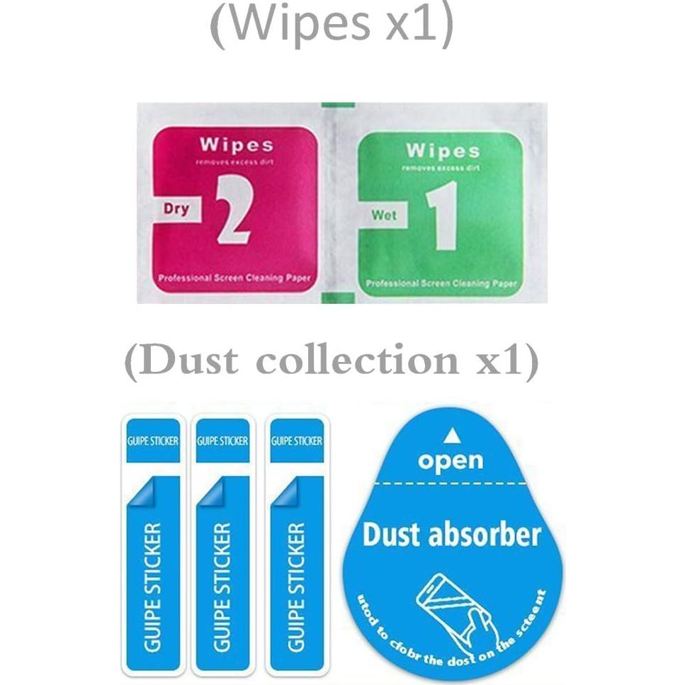 Paquete de 2 Protectores de Pantalla Doogee S98 Pro Vidrio 9H