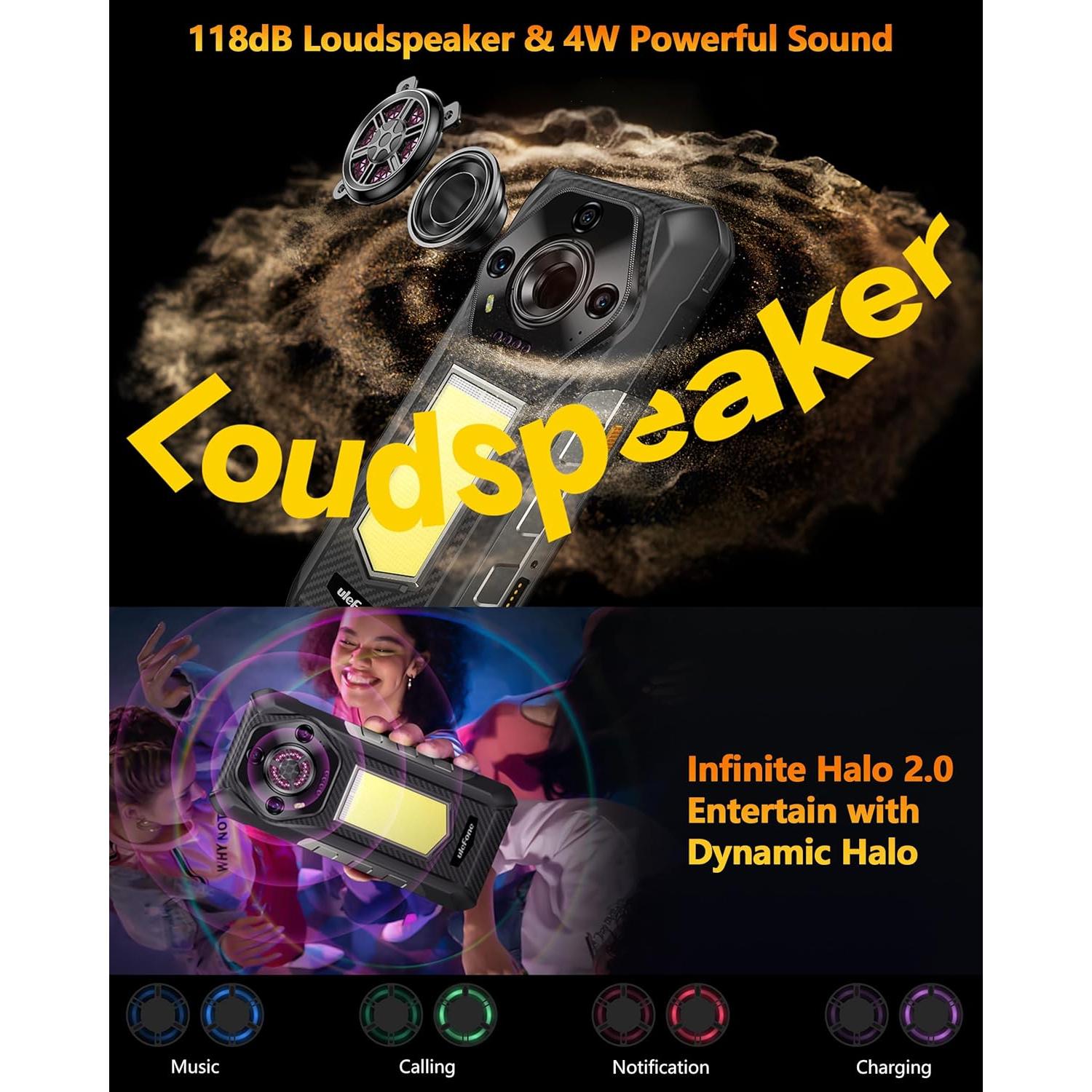 Ulefone Armor 30 4G Teléfono Resistente 12800mAh 24GB+512GB