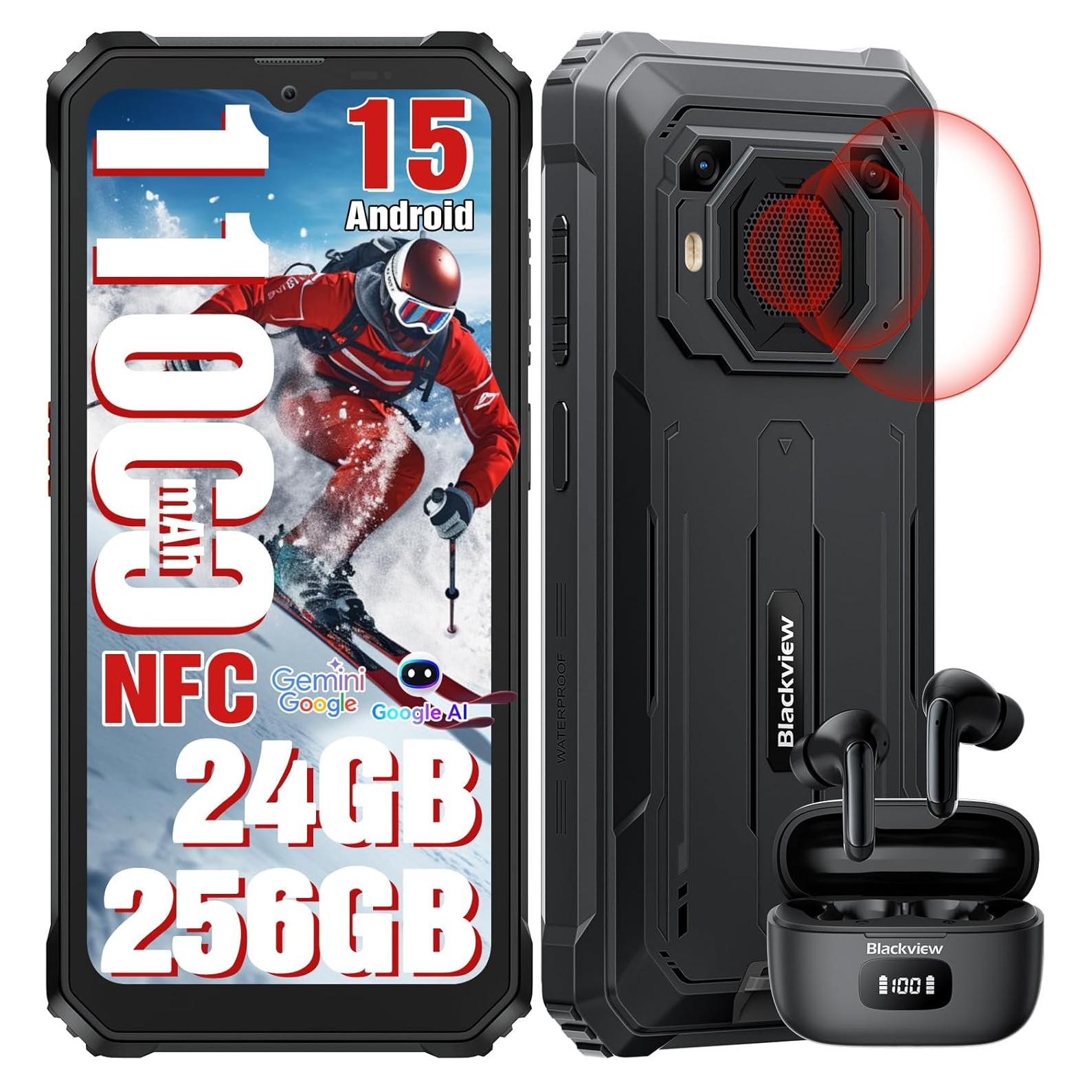 Smartphone Rugerizado Blackview BV6200 Plus 11000mAh 24GB/256GB