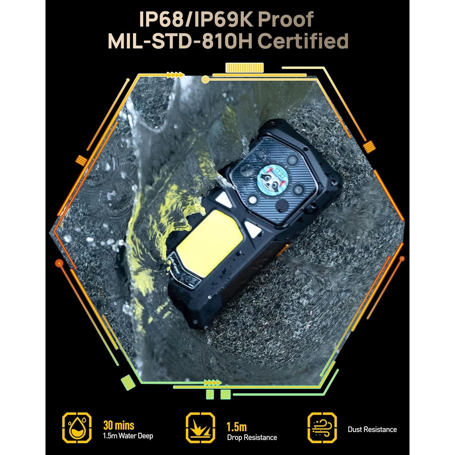 Ulefone Armor 29 Pro Térmico 5G, 32GB RAM + 512GB, 21200mAh