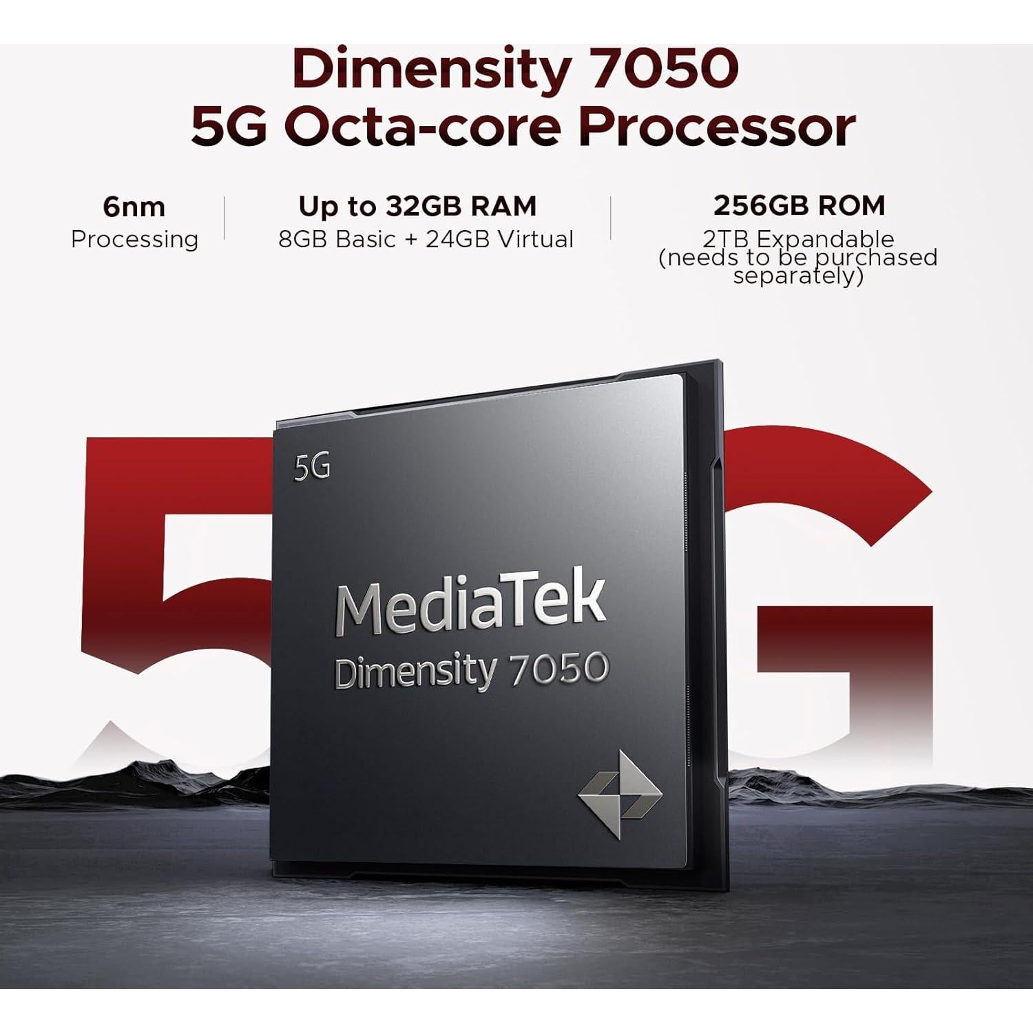 DOOGEE Blade 20 Play 5G Teléfono Resistente 32GB+256GB Rojo