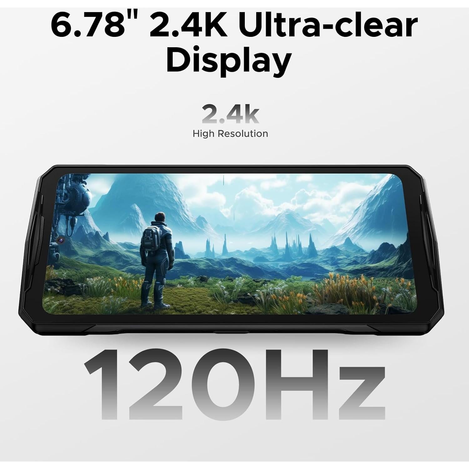 DOOGEE V40 Pro 5G Teléfono Resistente 36GB RAM 512GB Azul