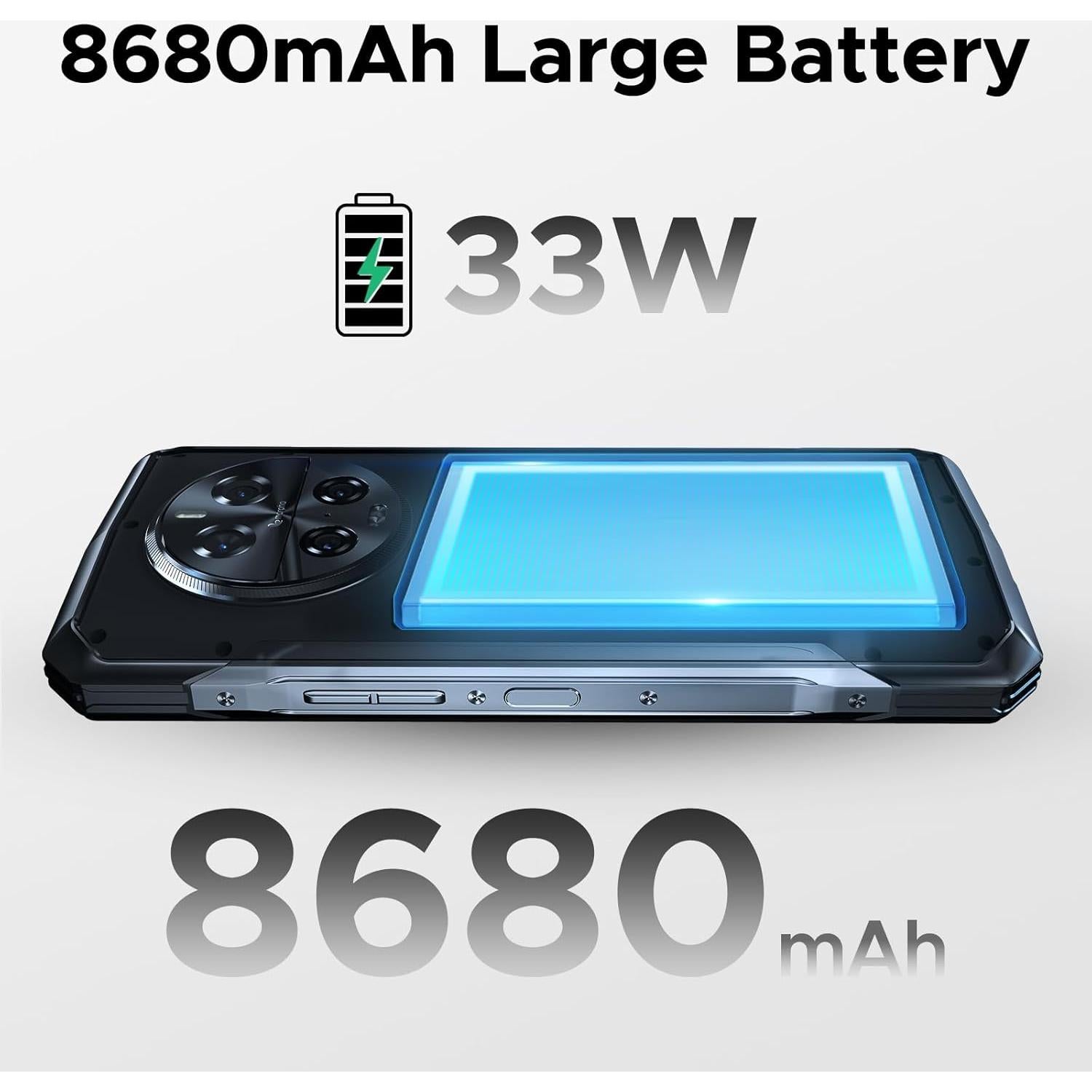 DOOGEE V40 Pro 5G Teléfono Resistente 36GB RAM 512GB Azul