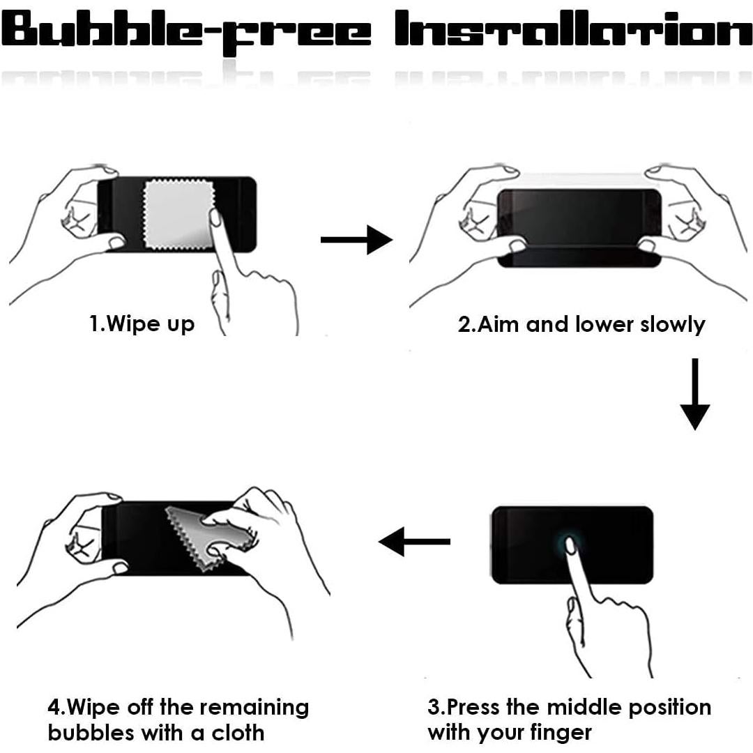 Protector de Pantalla Vidrio Templado KJYF para Realme C25s 6.5" - 3 Paquetes