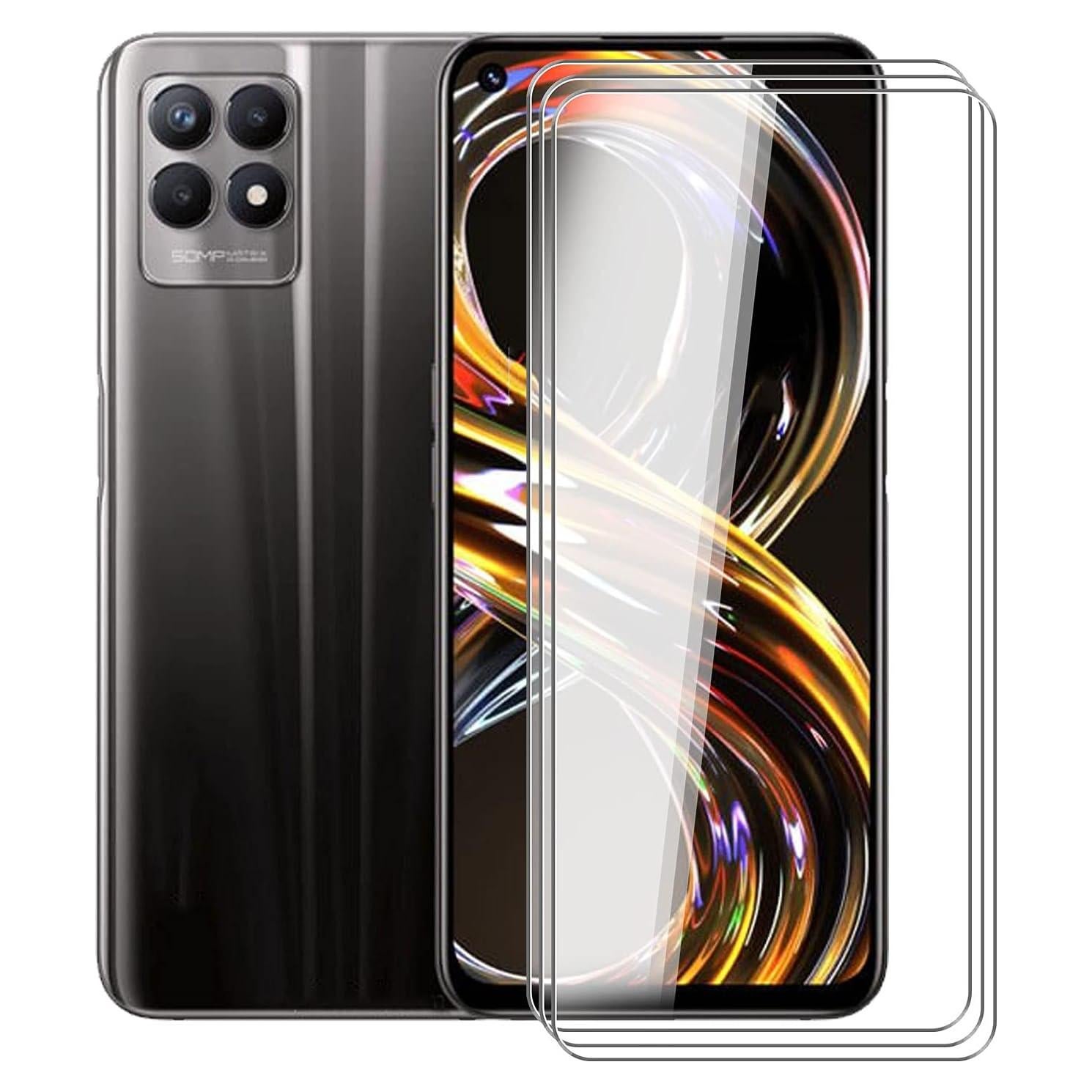 Protector de Pantalla Vidrio Templado KJYF para Realme 8i 6.6"