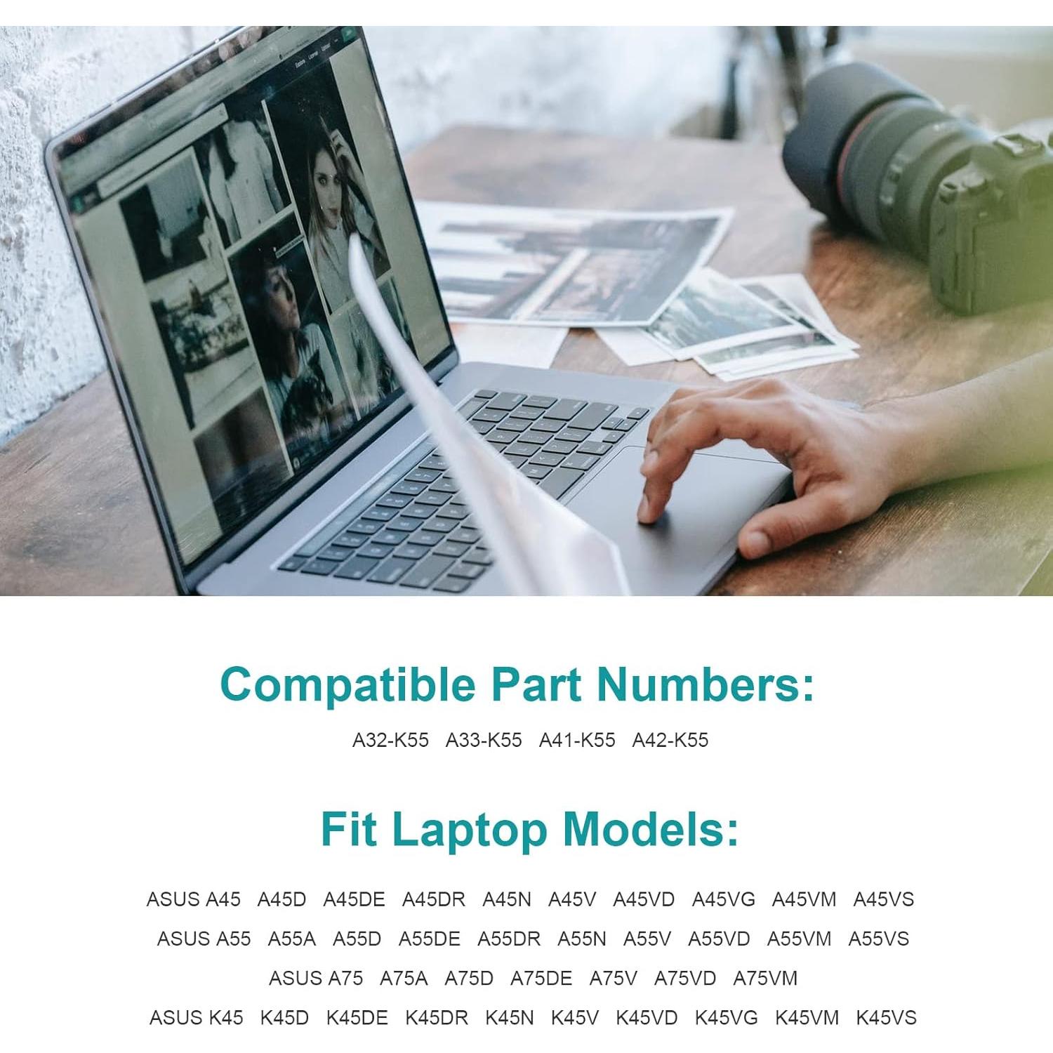 Batería de Laptop Futurebatt A32-K55 5200mAh 11.1V para ASUS