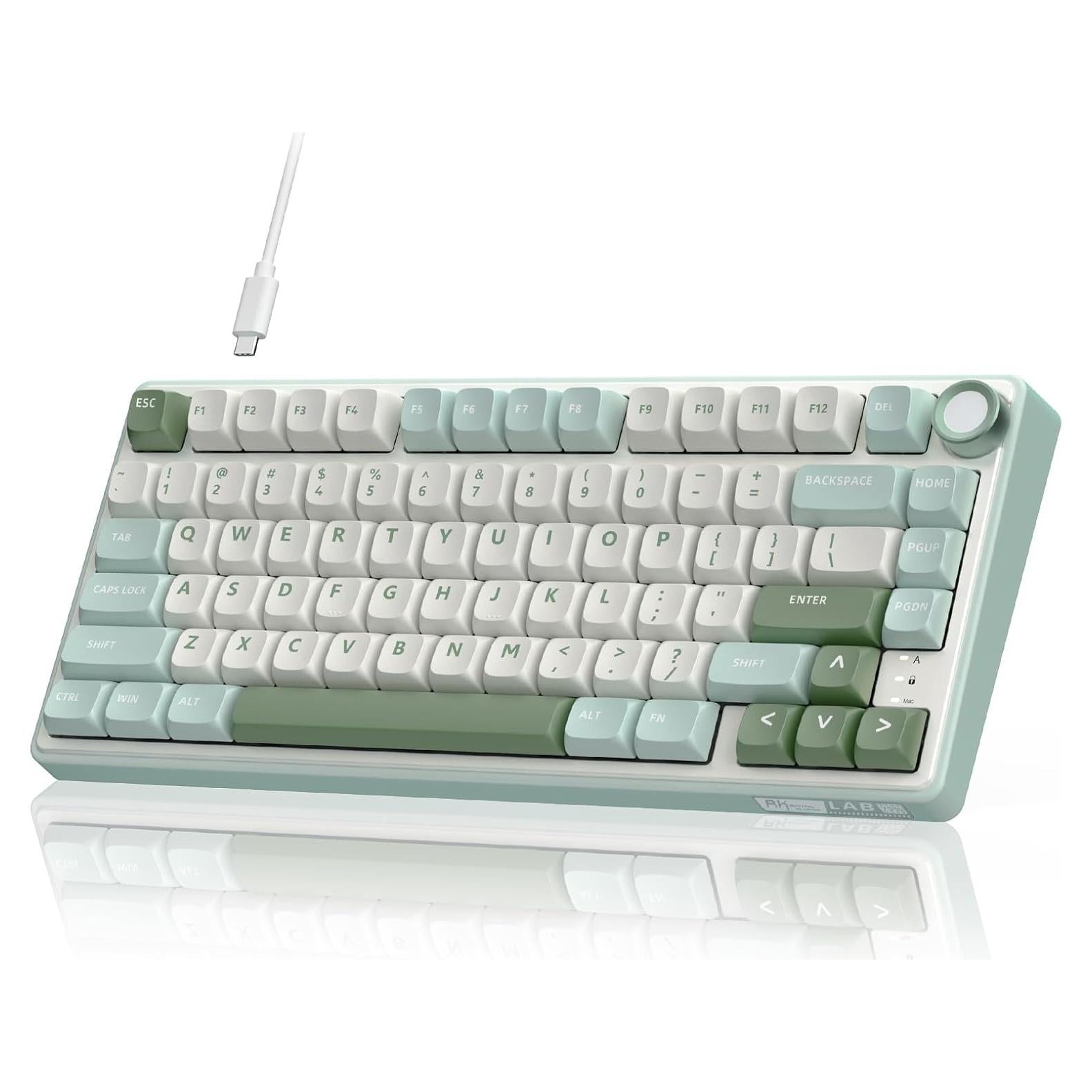 Teclado Mecánico RK Royal Kludge R75 RGB 75% Con Cable