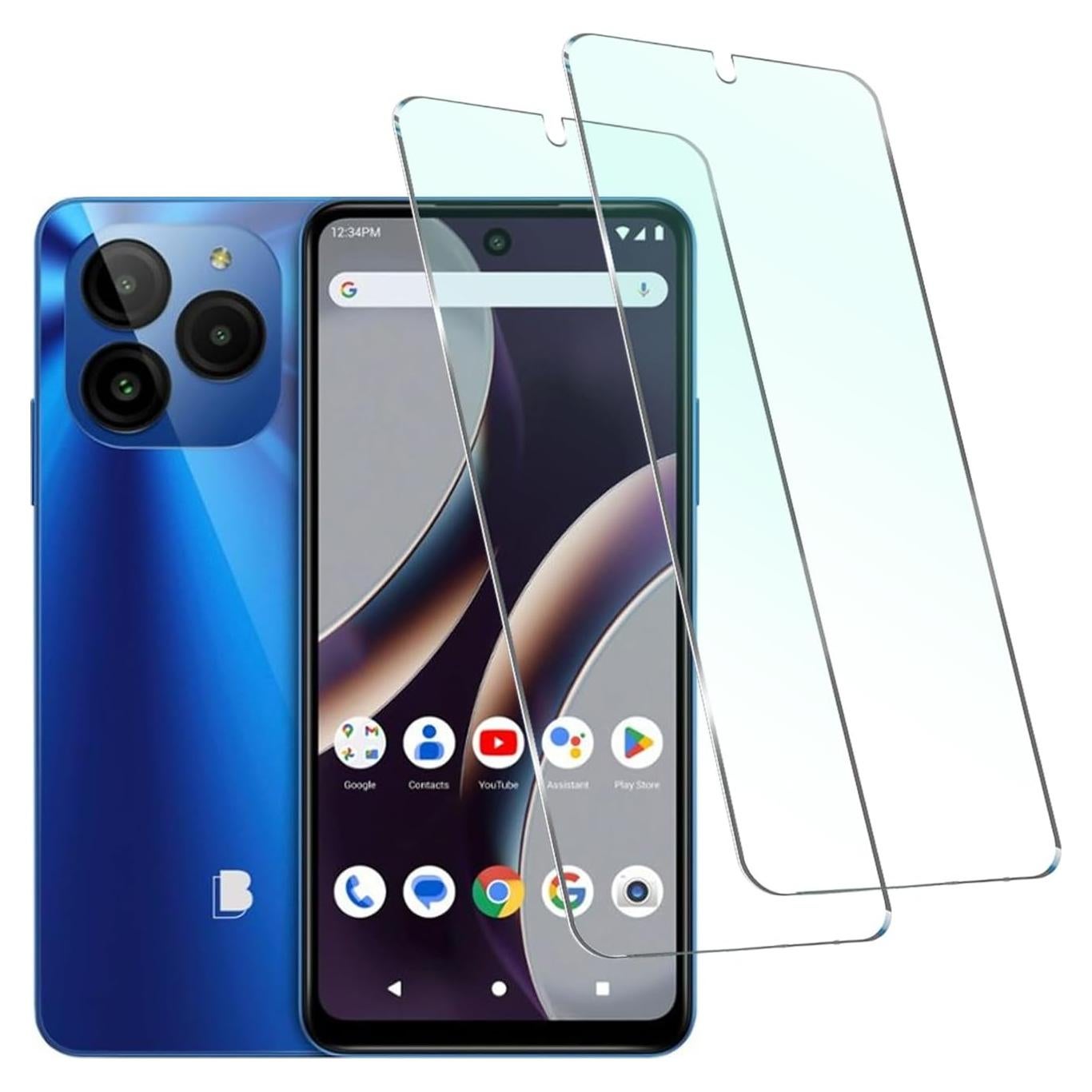 Protector de Pantalla Vidrio Templado BLU G54 K10 2 Unidades 9H