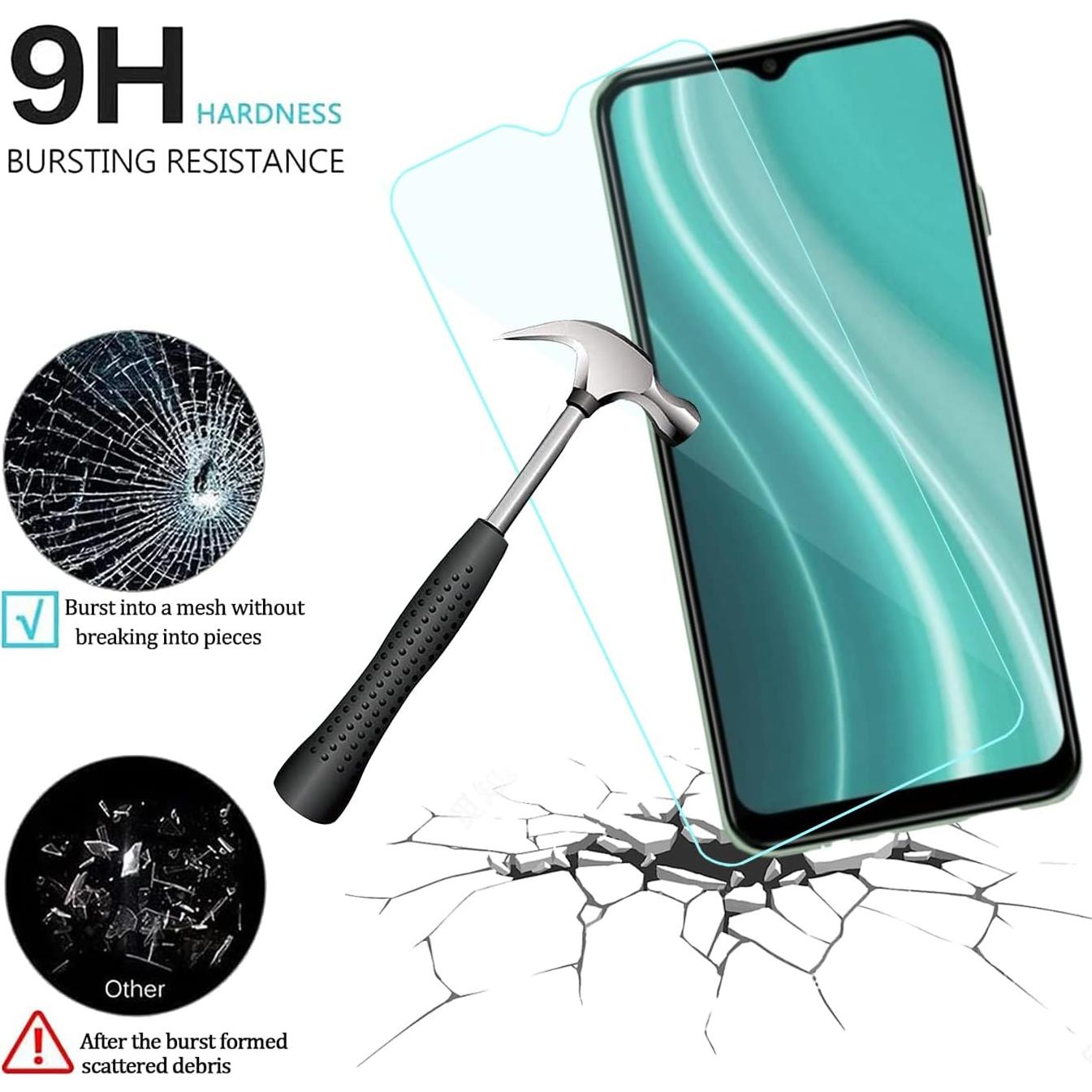 Protector de Pantalla Vidrio Templado Tuxiwei para BLU G44 6.80" 2-Pack